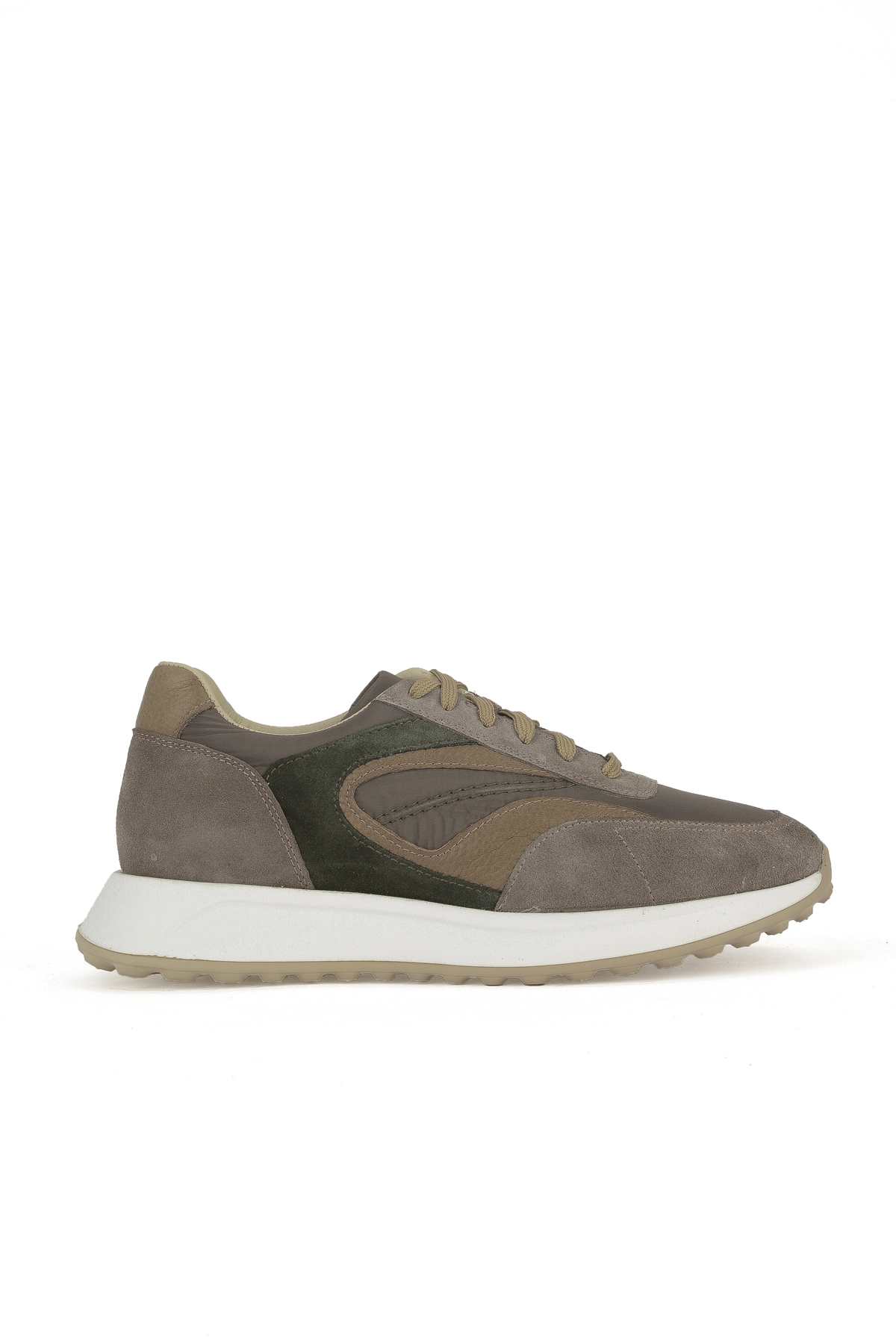 Erkek Hakiki Deri Sneaker 1531026Z313 Taupe - Görsel 2
