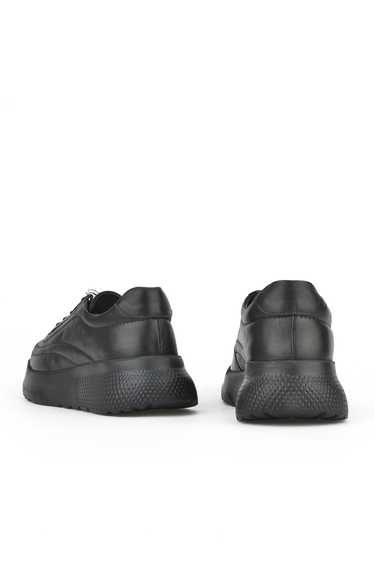 Kadın Hakiki Deri Sneaker 1531050Z2650F100K Siyah - Görsel 4