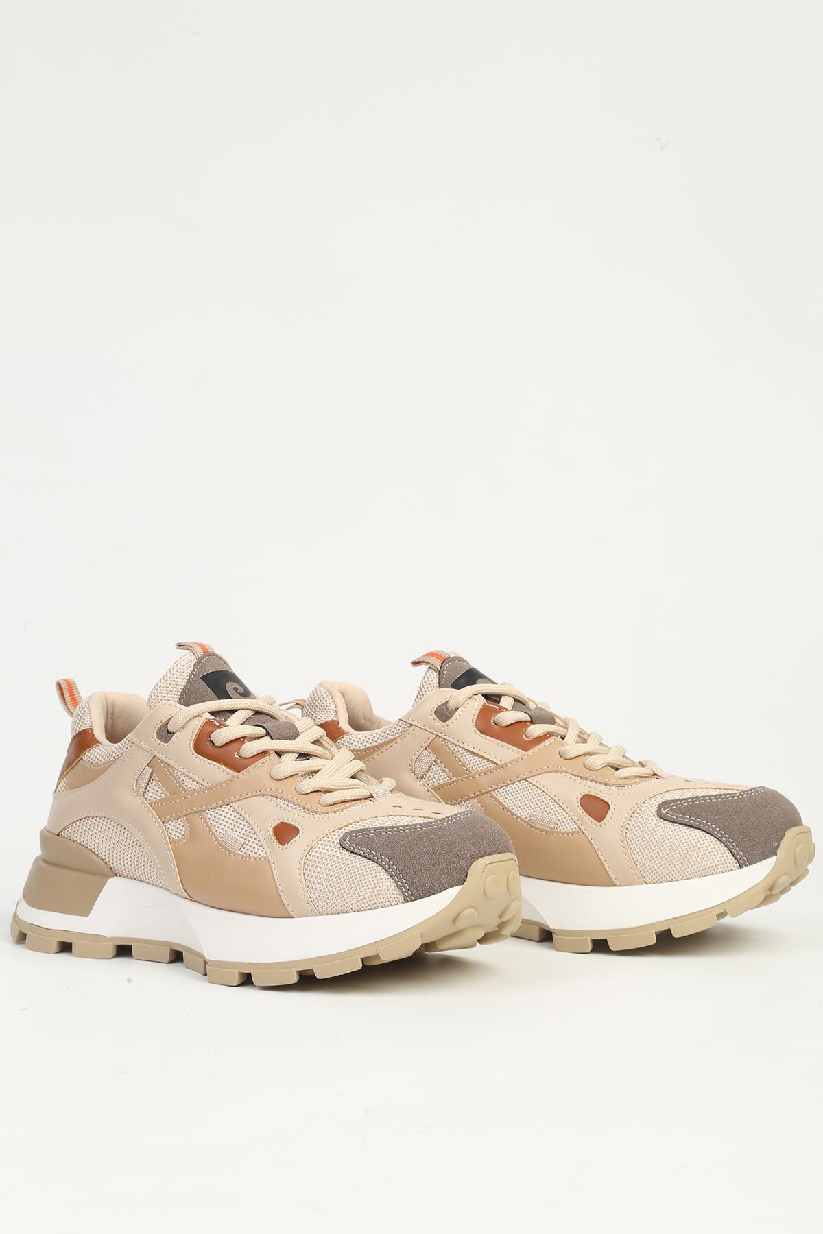 Bej Sneaker PC-55091 - Görsel 3