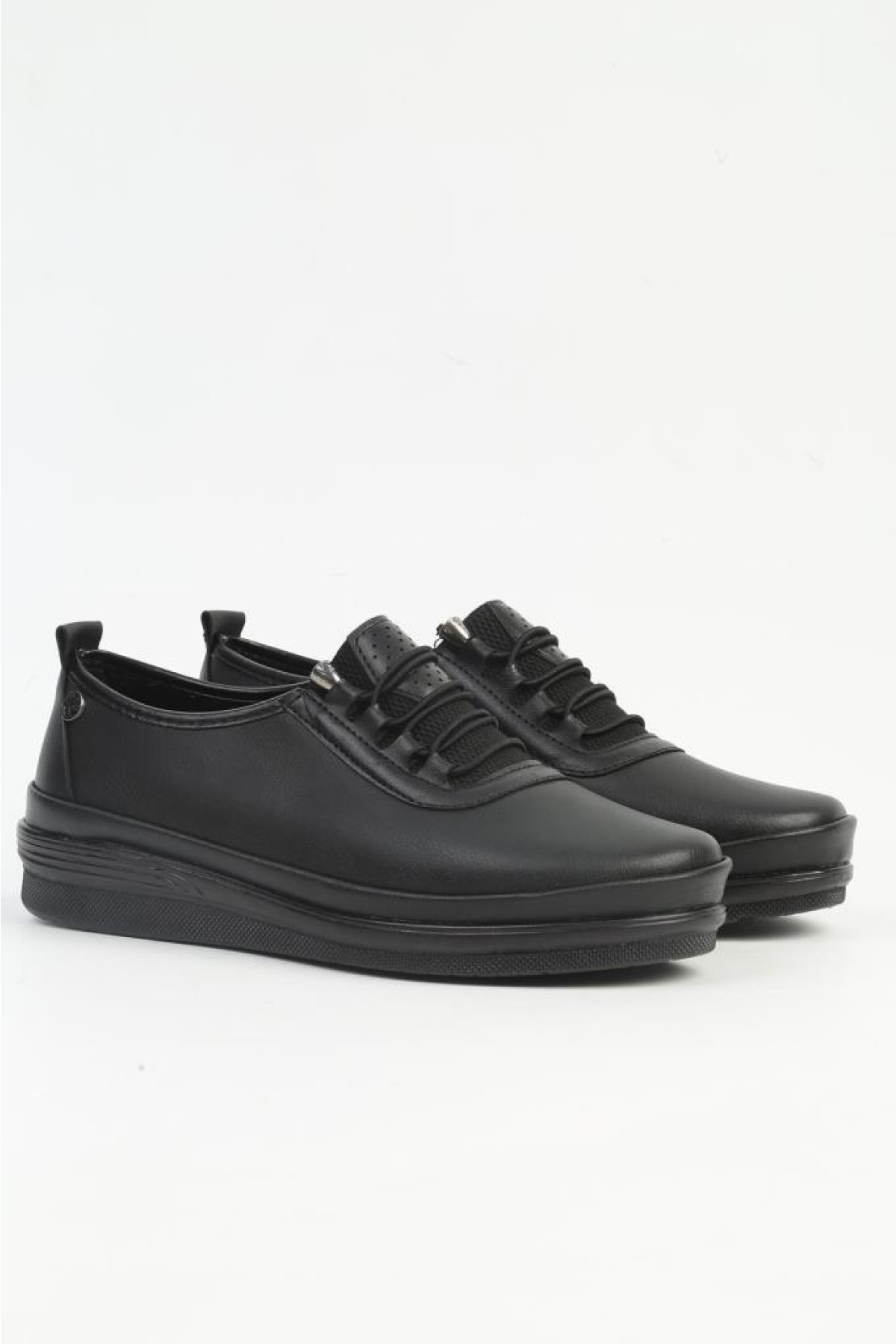 ® PC-54248 - Siyah Kadın Günlük Jel Taban Ayakkabı - Görsel 3
