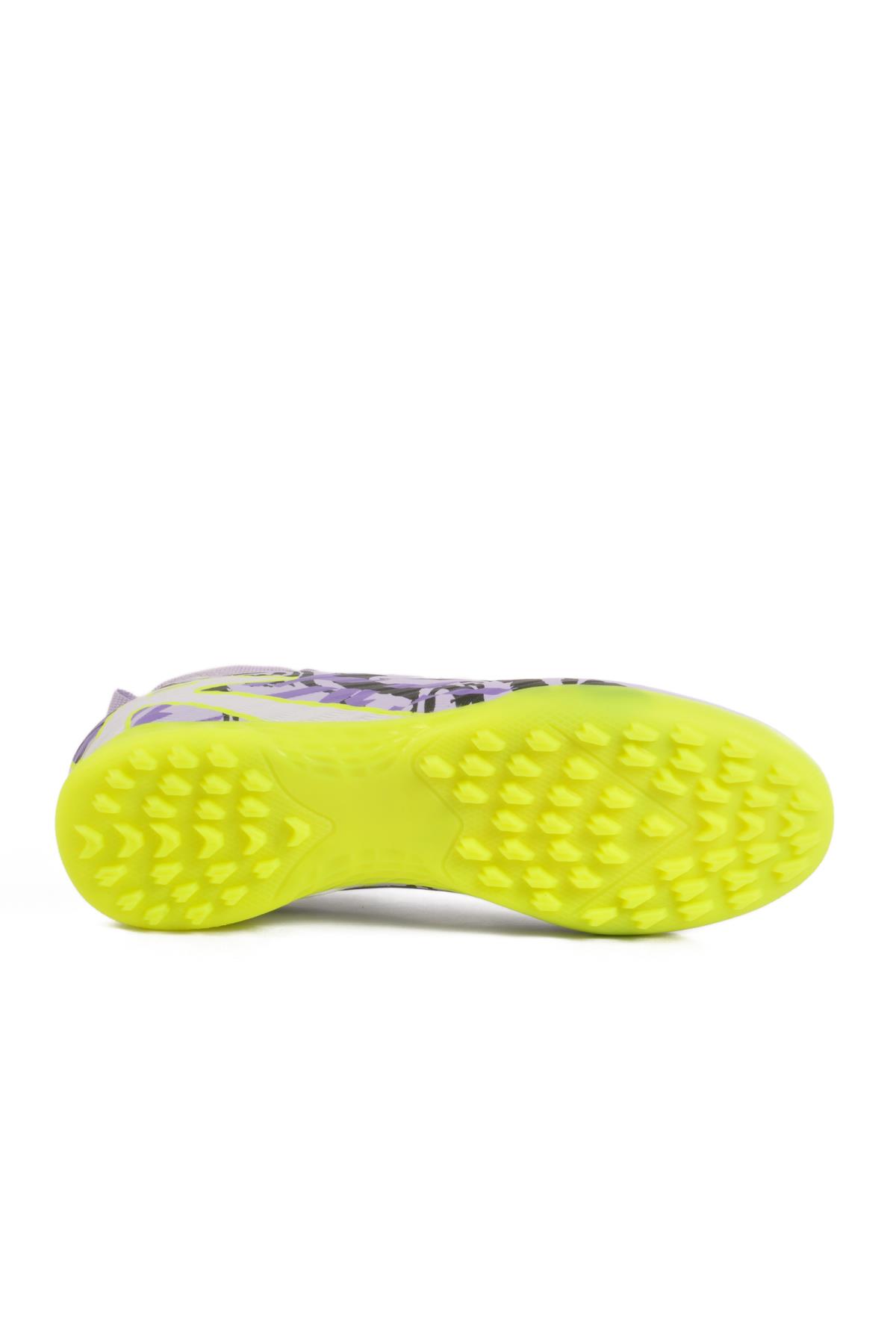 WJ-502 M Lila Çoraplı Halı Saha Ayakkabısı - Görsel 6