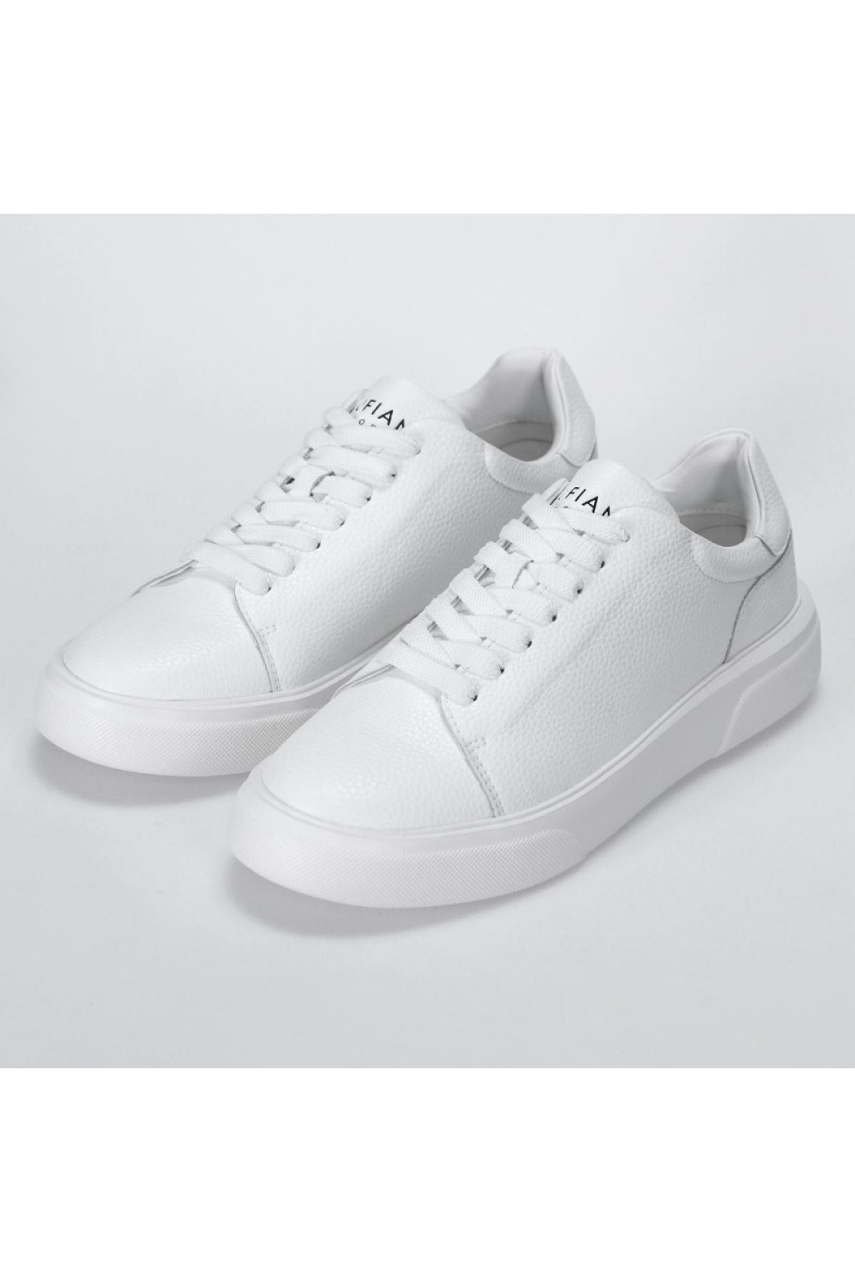 Lufıan Tommy Beyaz Deri Erkek Spor Ayakkabı 112230222 - Görsel 3