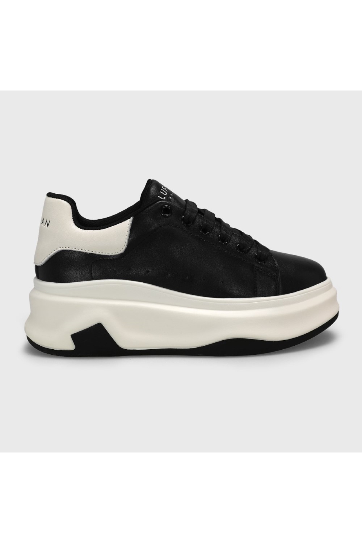 Lufıan Aprıl Siyah Deri Unisex Spor Ayakkabı 121230028 - Görsel 2