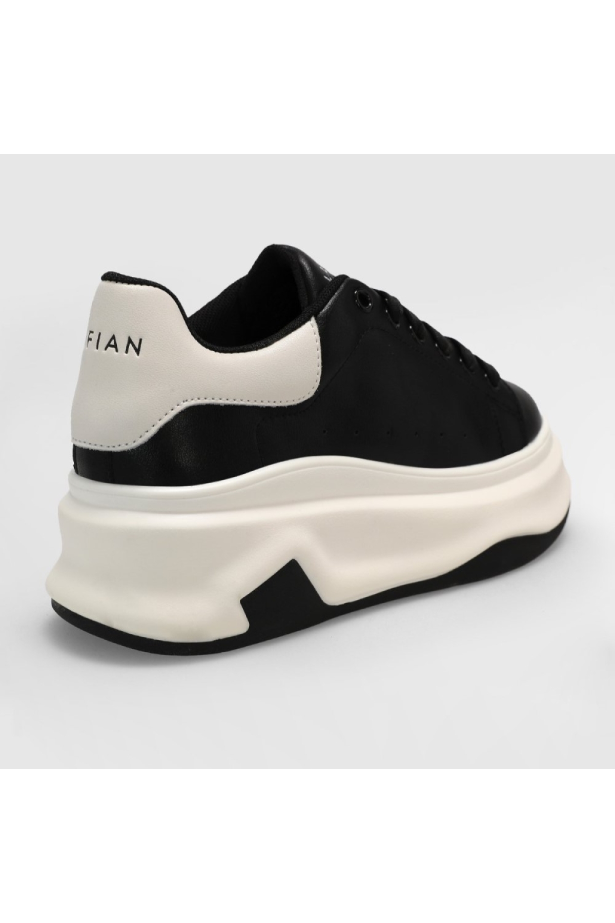 Lufıan Aprıl Siyah Deri Unisex Spor Ayakkabı 121230028 - Görsel 4