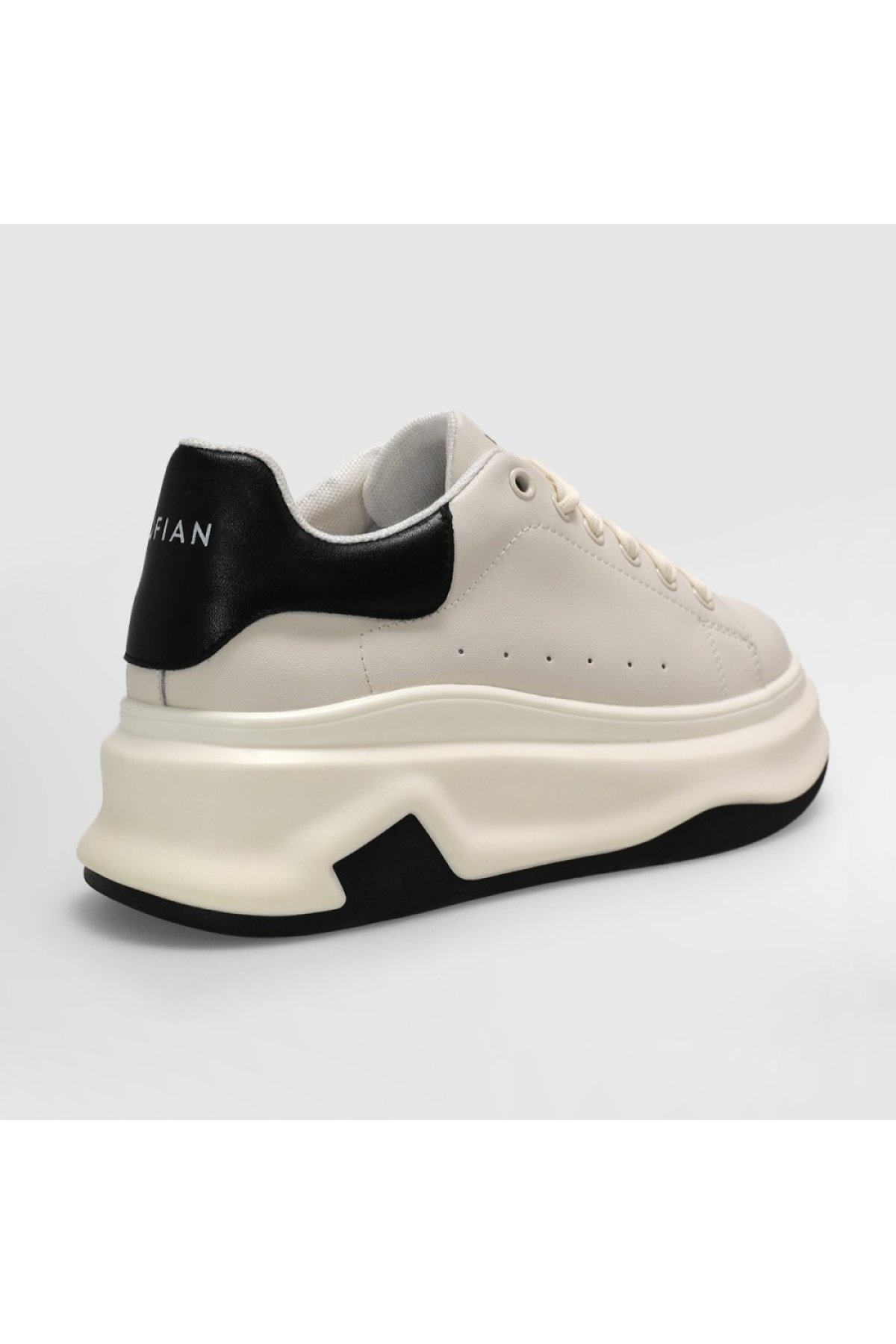 Lufıan Aprıl Ecru Deri Unisex Spor Ayakkabı 121230028 - Görsel 3