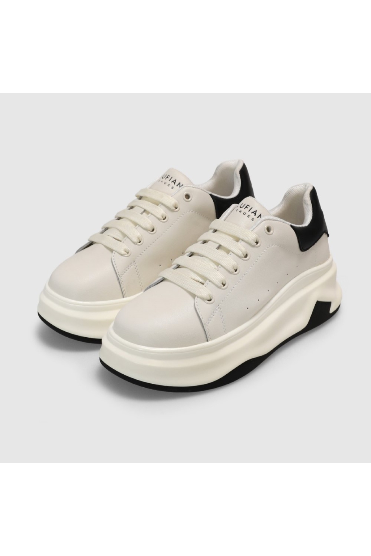 Lufıan Aprıl Ecru Deri Unisex Spor Ayakkabı 121230028 - Görsel 4