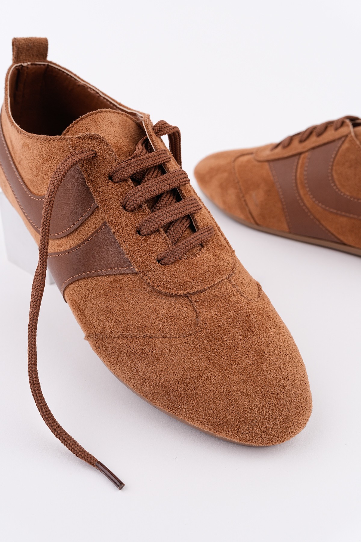 VİBE Bağcıklı Günlük Kadın Sneaker Spor Ayakkabı - Görsel 3