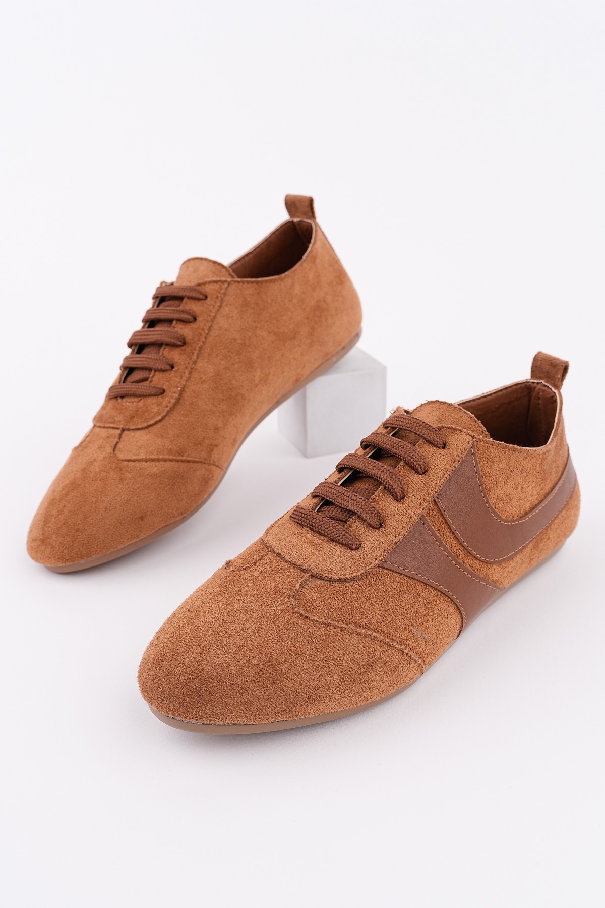 VİBE Bağcıklı Günlük Kadın Sneaker Spor Ayakkabı - Görsel 5