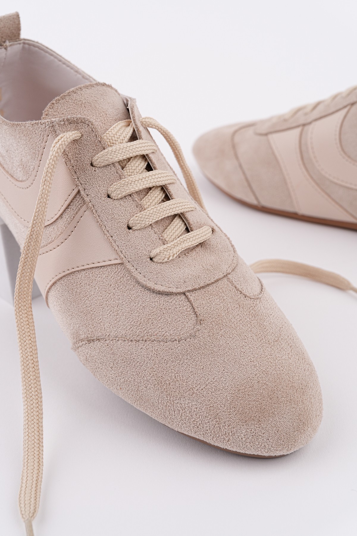 VİBE Bağcıklı Günlük Kadın Sneaker Spor Ayakkabı - Görsel 2