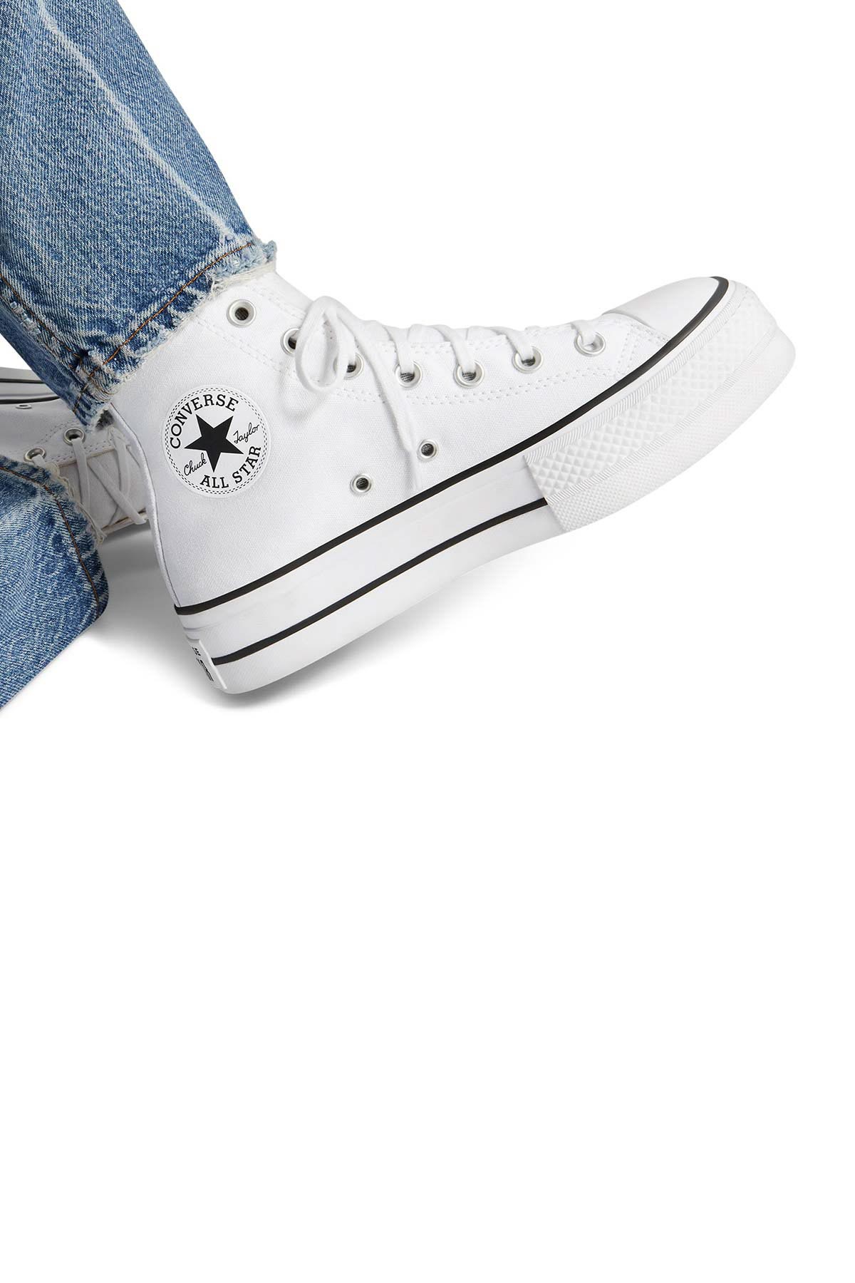 CHUCK TAYLOR ALLSTAR LIFT Beyaz Kadın Sneaker - Görsel 3