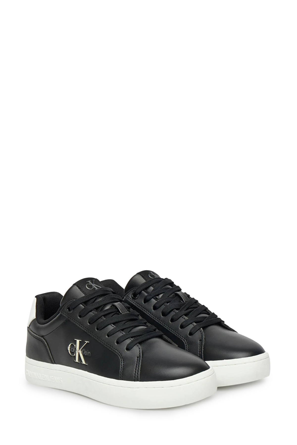 Calvin Klein CLASSIC CUPSOLE MONO LTH Siyah Kadın Sneaker - Görsel 3