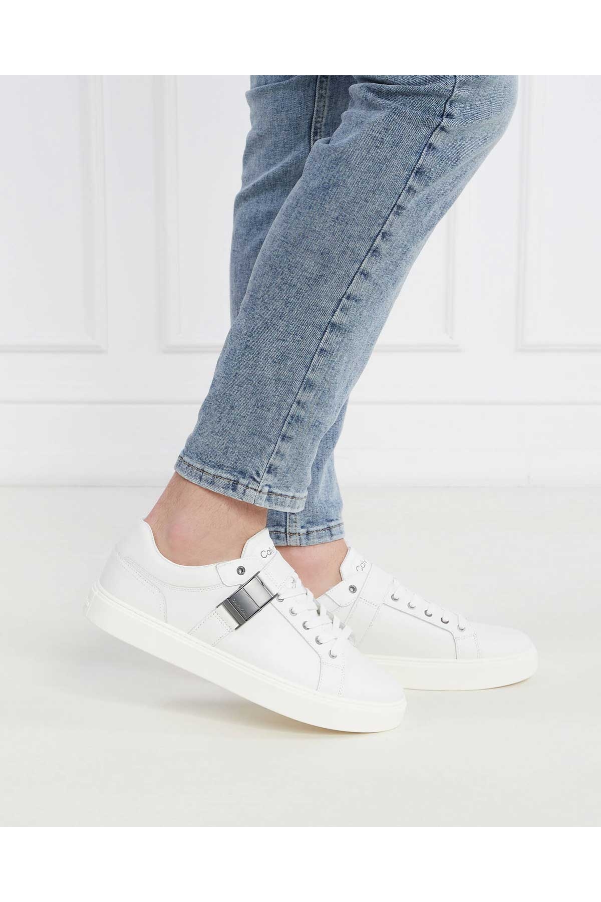 Low Top Lace Up W/ Iconic Plaque Erkek Sneaker - Görsel 2