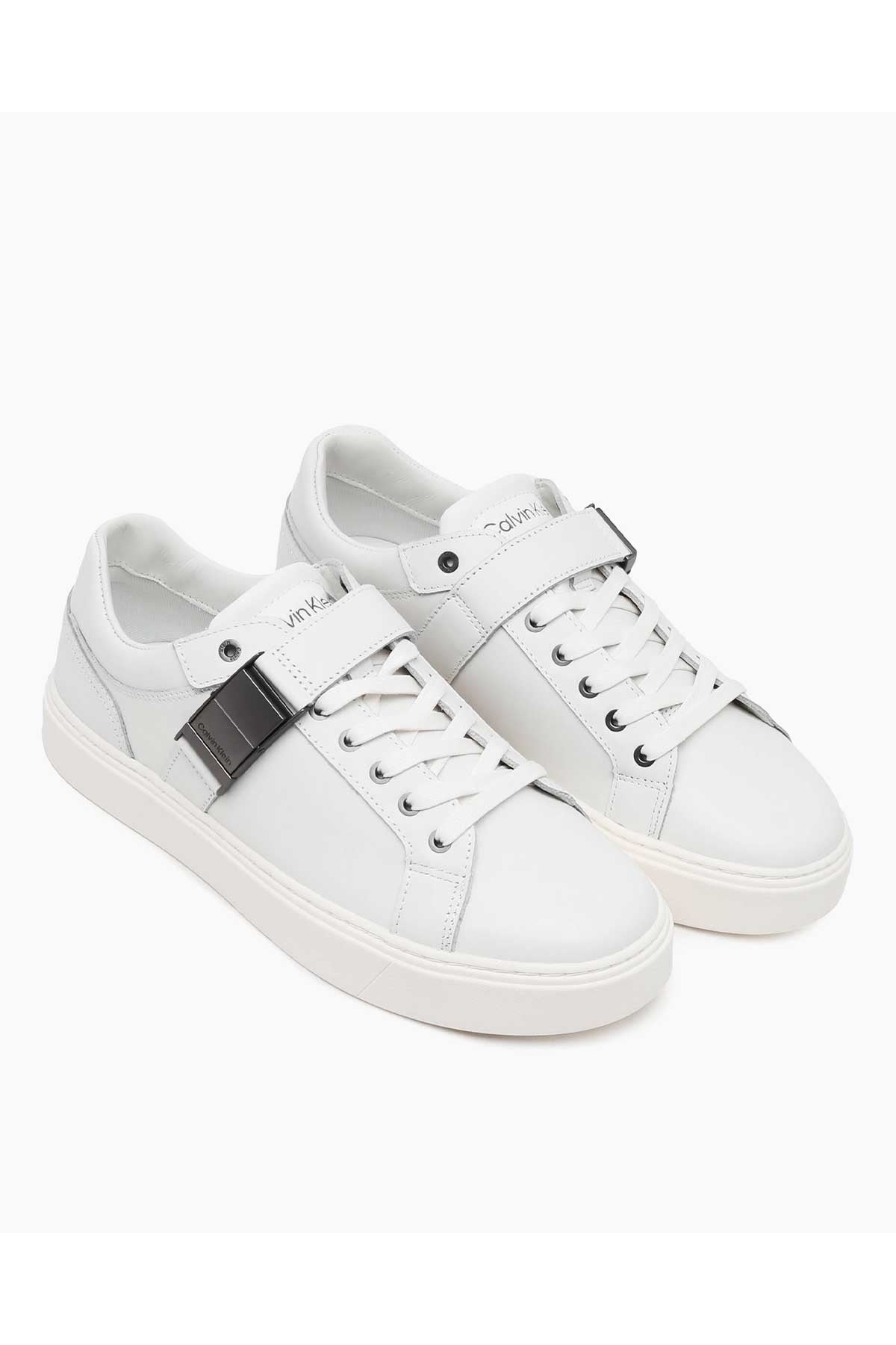 Low Top Lace Up W/ Iconic Plaque Erkek Sneaker - Görsel 4