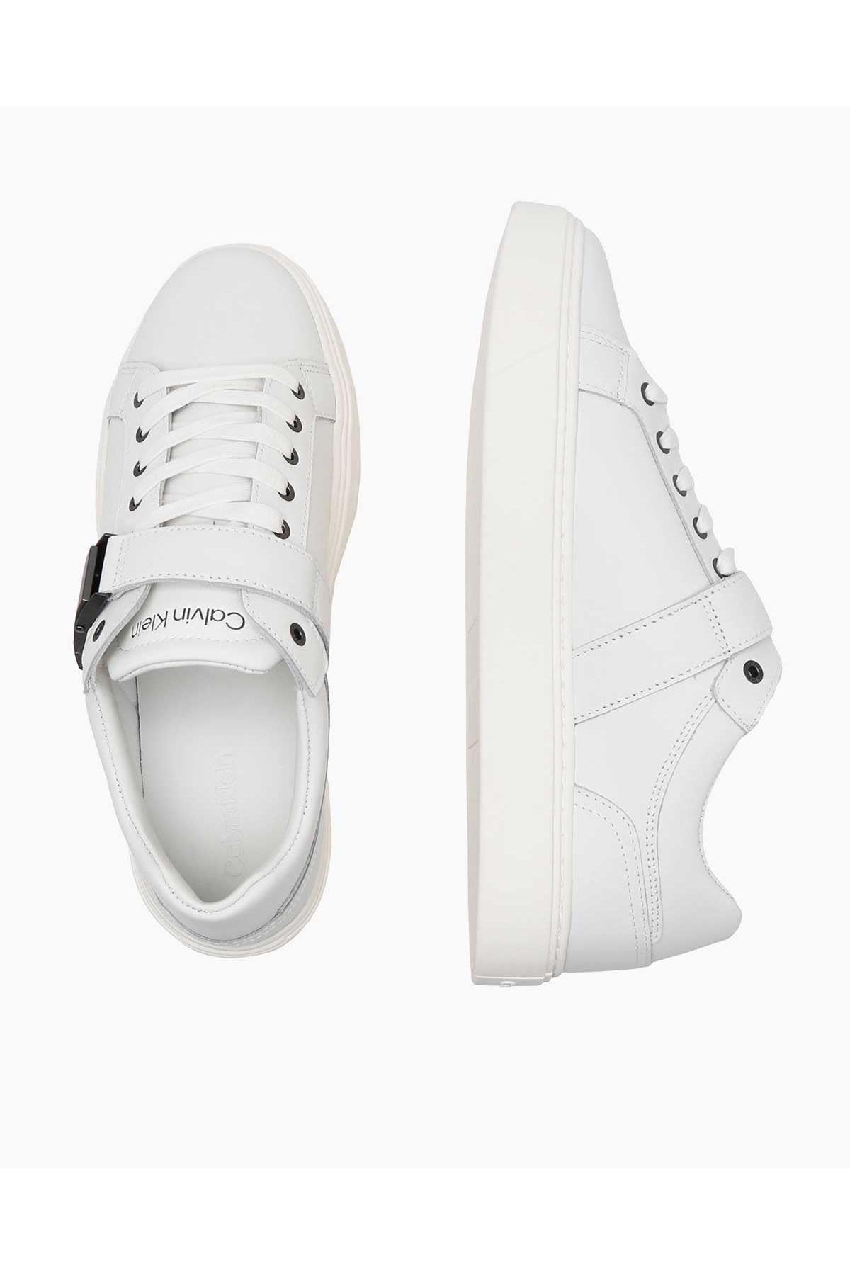 Low Top Lace Up W/ Iconic Plaque Erkek Sneaker - Görsel 5