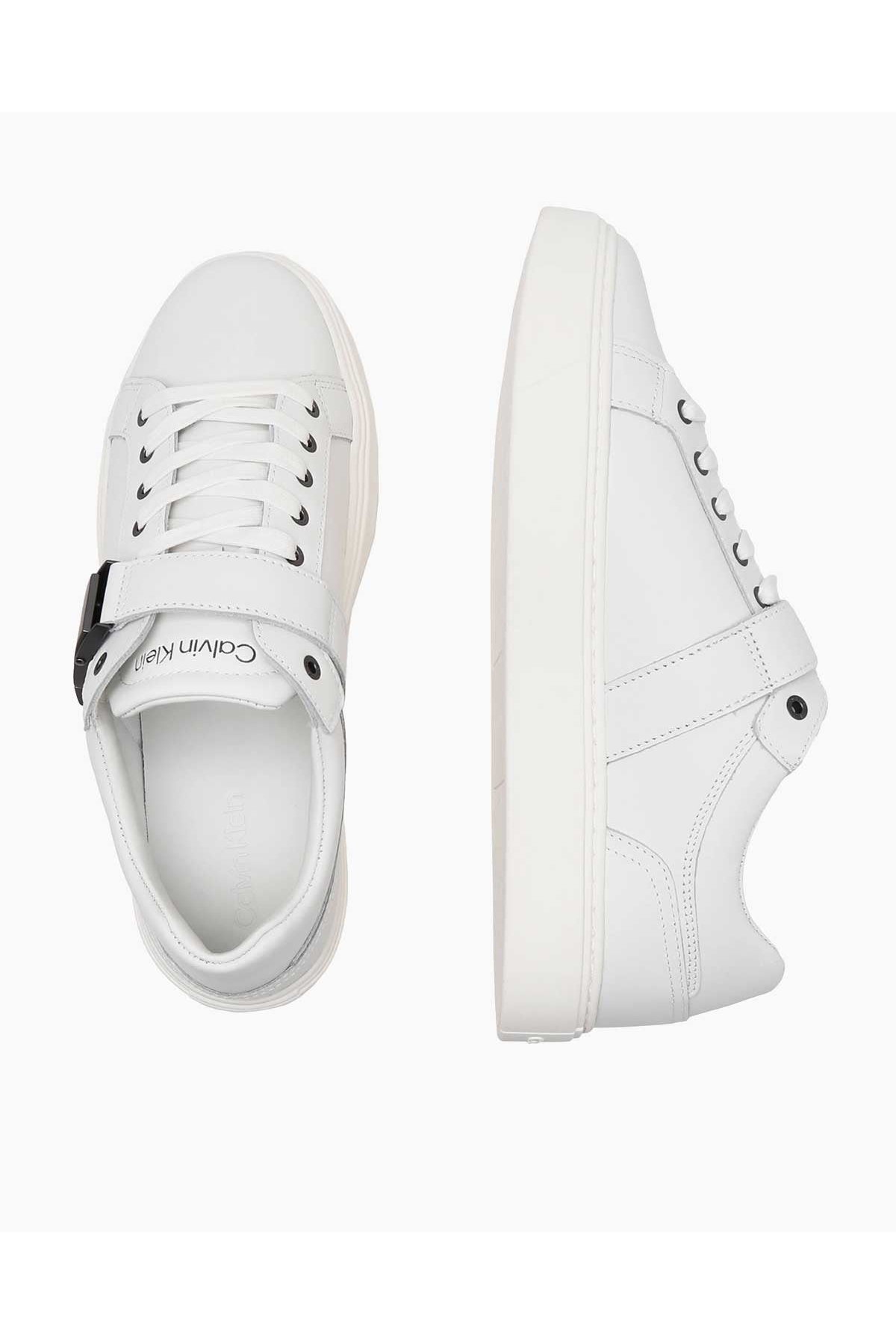 Low Top Lace Up W/ Iconic Plaque Erkek Sneaker - Görsel 7