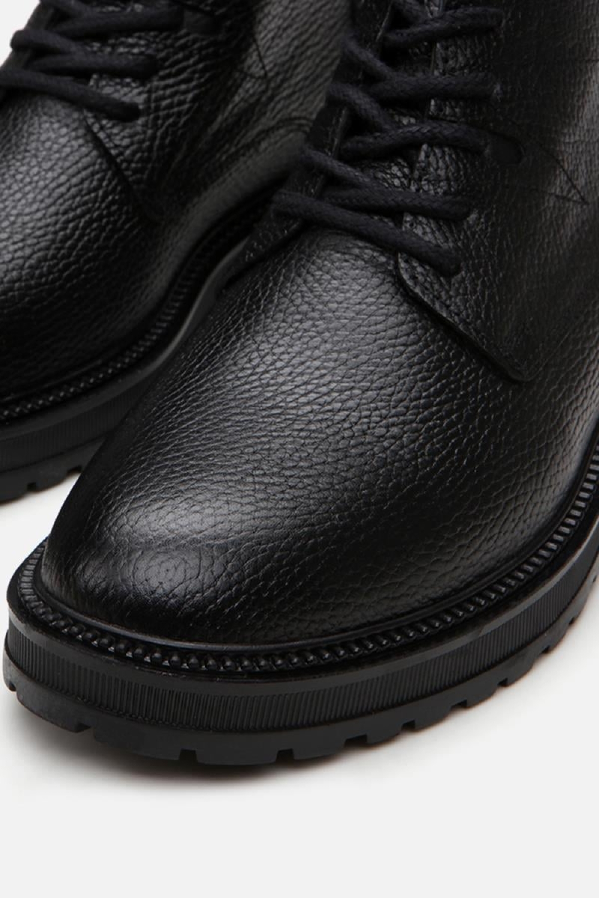 Hakiki Deri Siyah Erkek Günlük Bot - Görsel 4