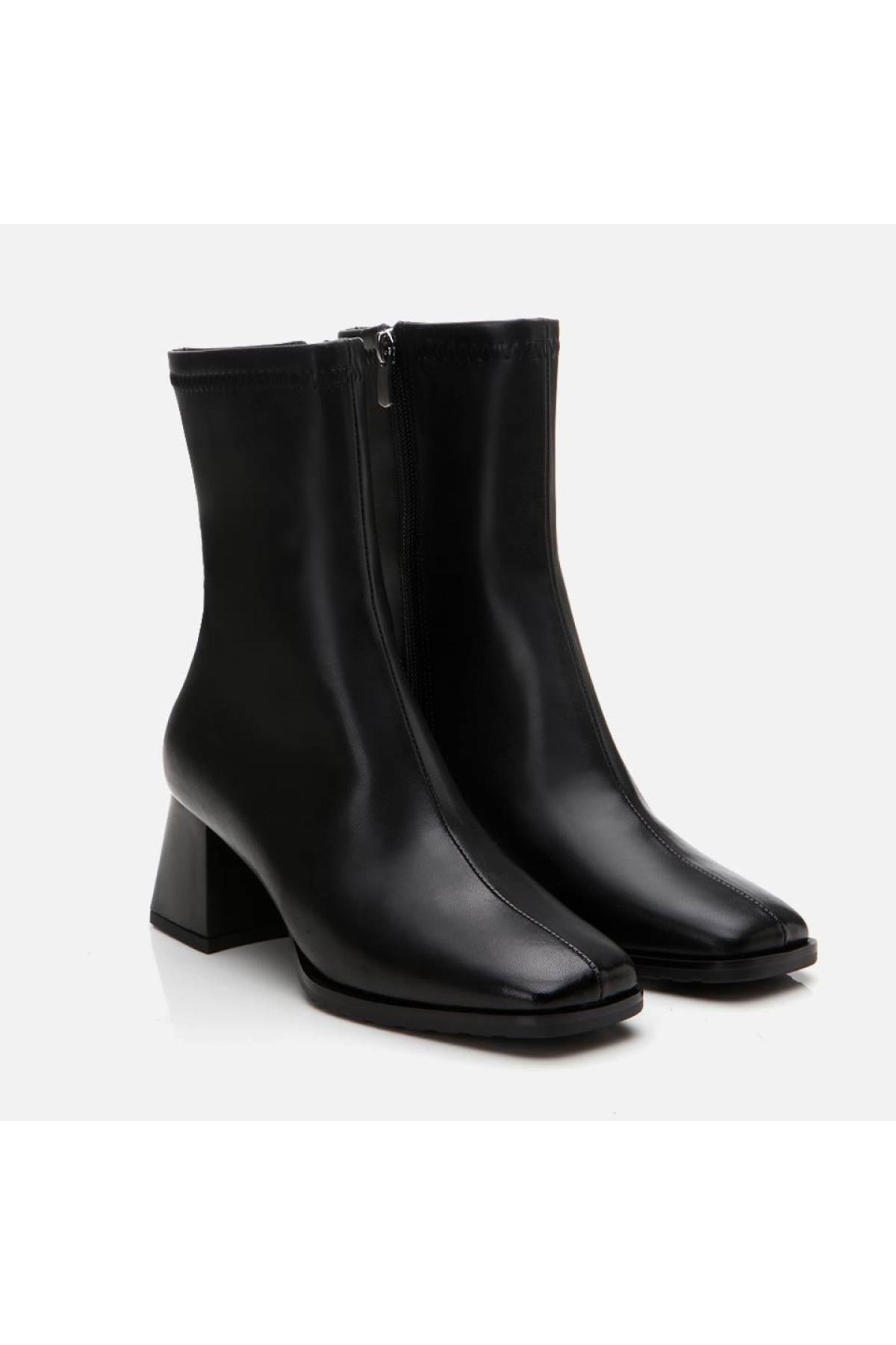 Siyah Kadın Topuklu Bot - Görsel 3