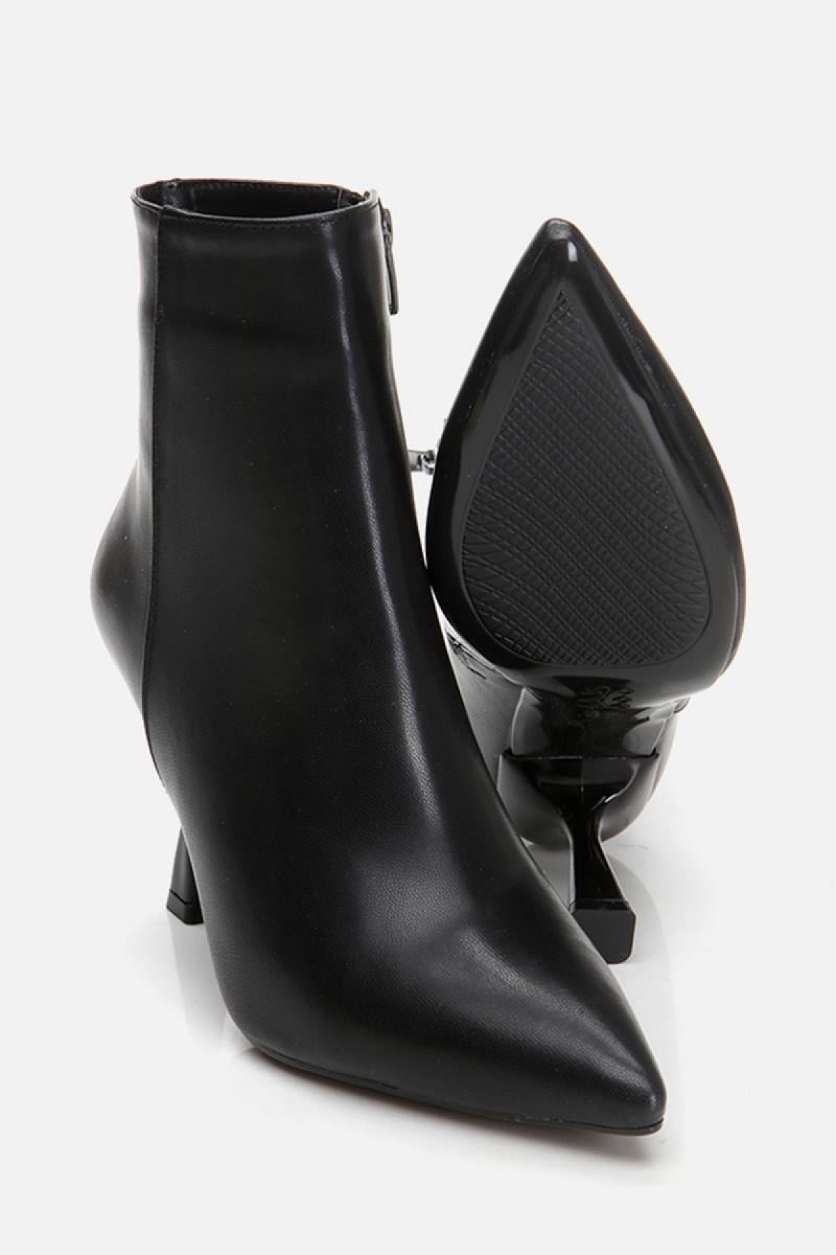 Siyah Kadın Topuklu Bot - Görsel 7