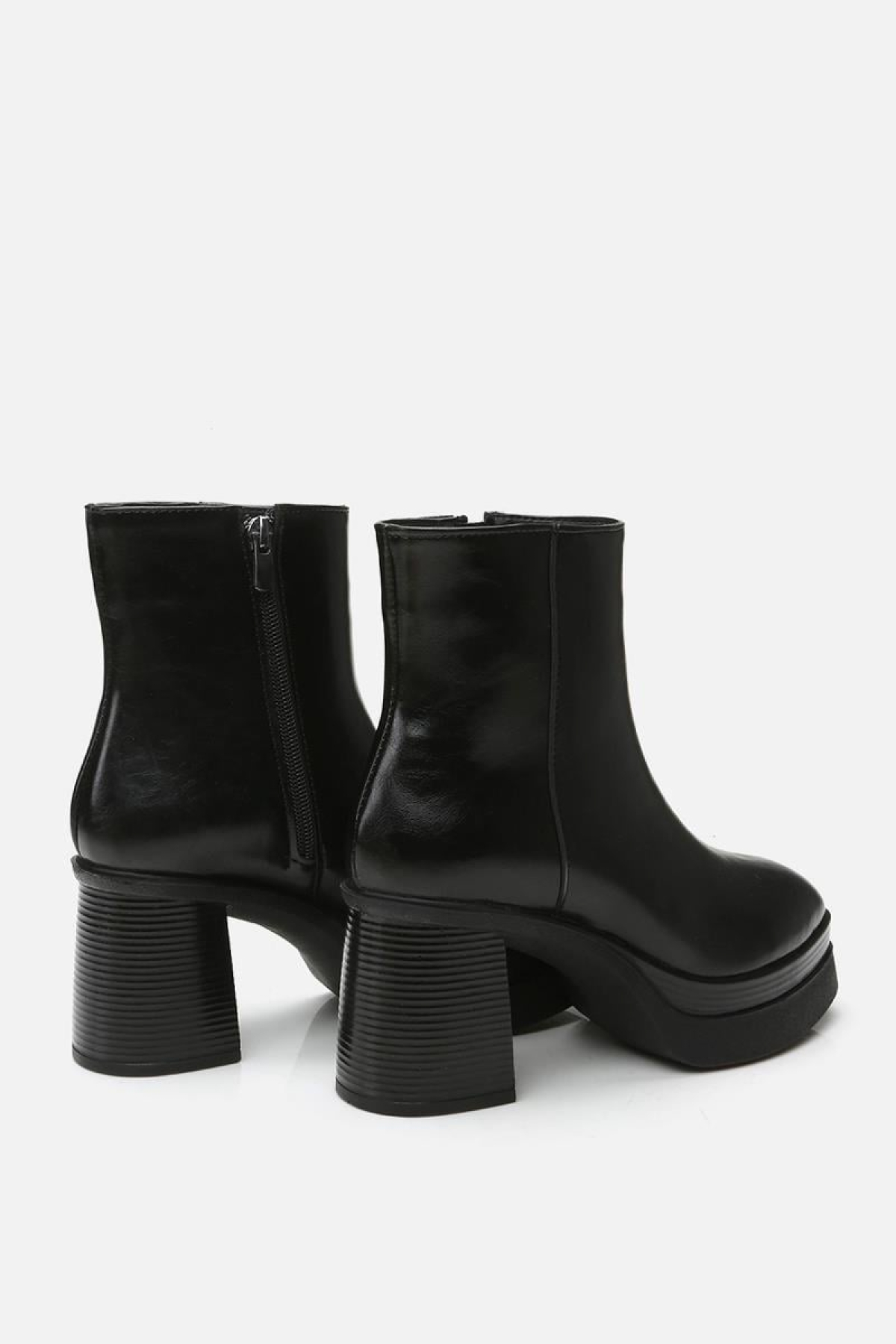 Siyah Kadın Topuklu Bot - Görsel 7