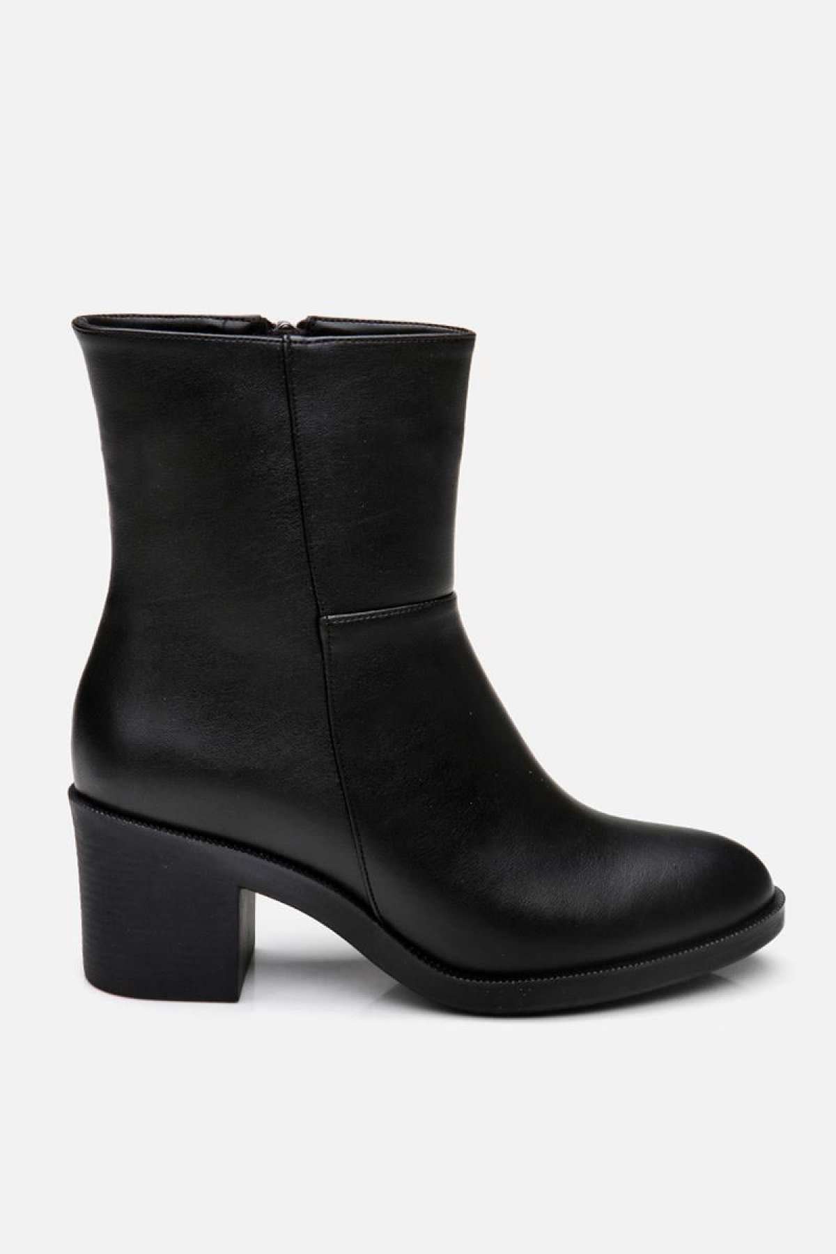 Siyah Kadın Topuklu Bot - Görsel 2