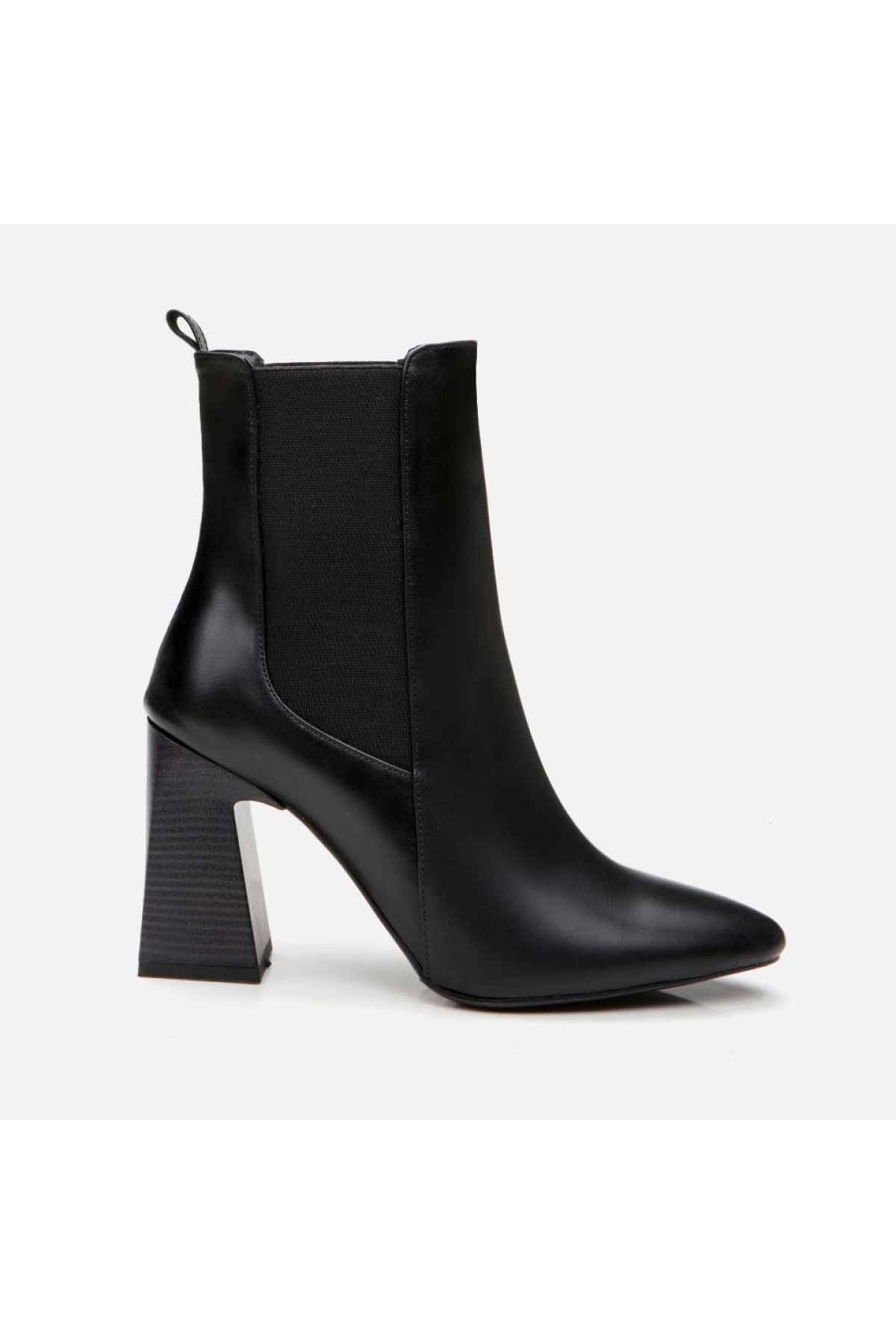 Siyah Kadın Topuklu Bot - Görsel 2