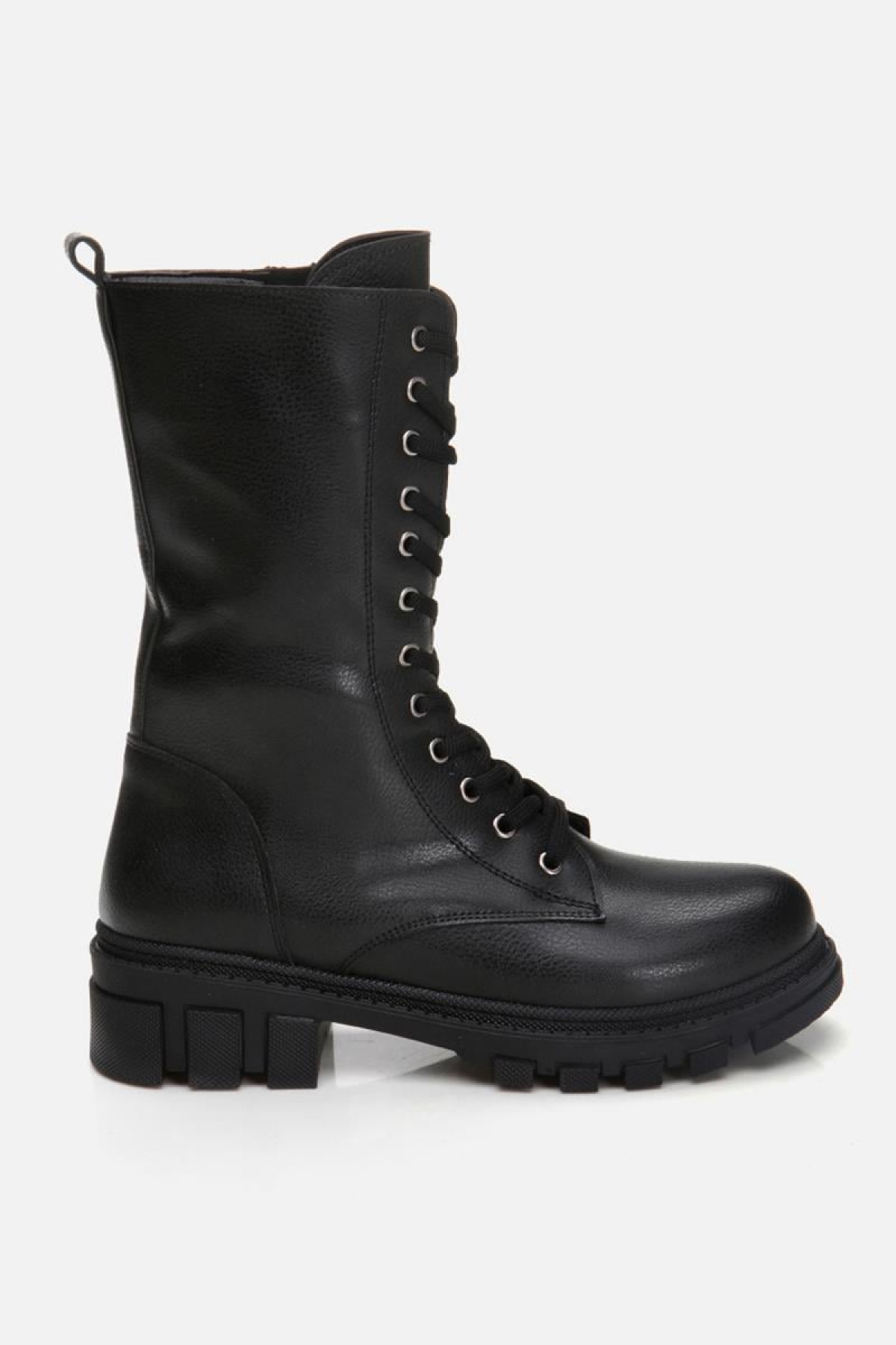 Siyah Kadın Düz Bot - Görsel 2