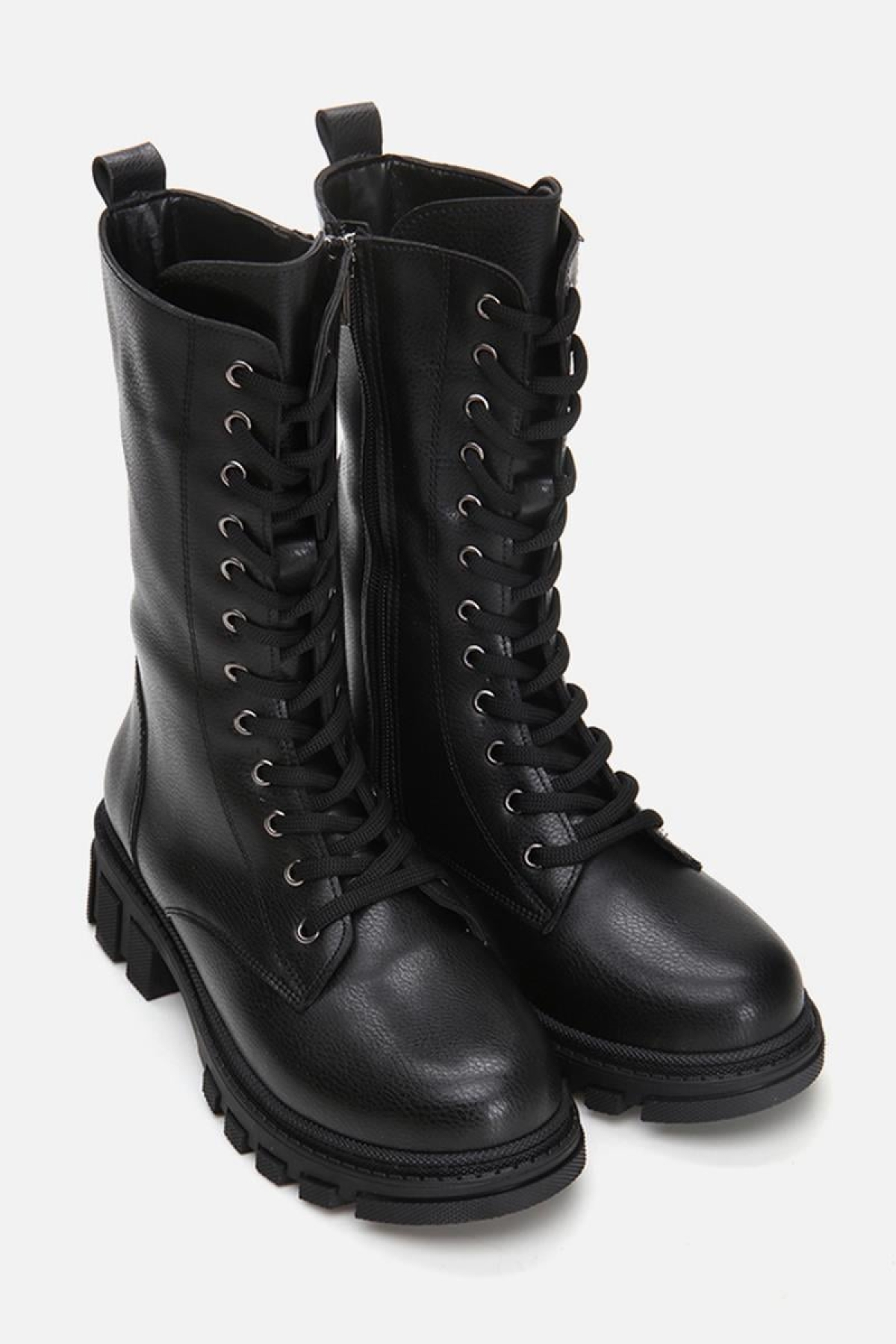 Siyah Kadın Düz Bot - Görsel 3