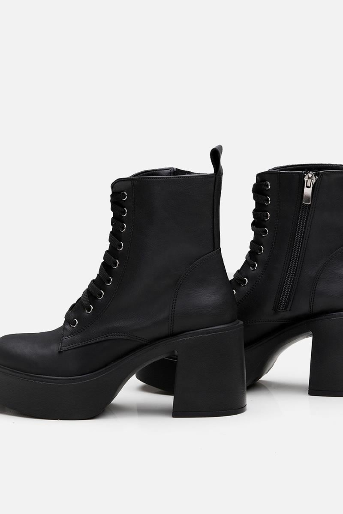 Siyah Kadın Topuklu Bot - Görsel 6