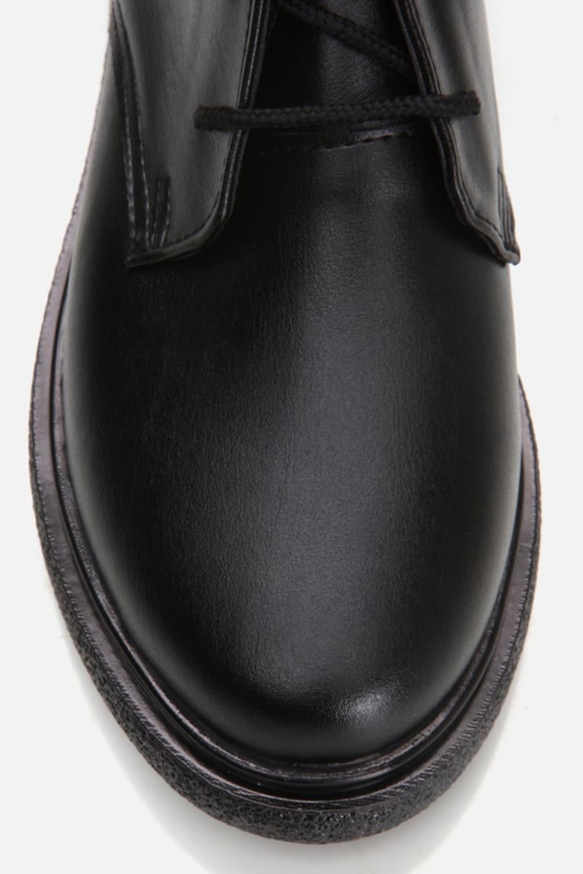 Siyah Kadın Düz Bot - Görsel 5