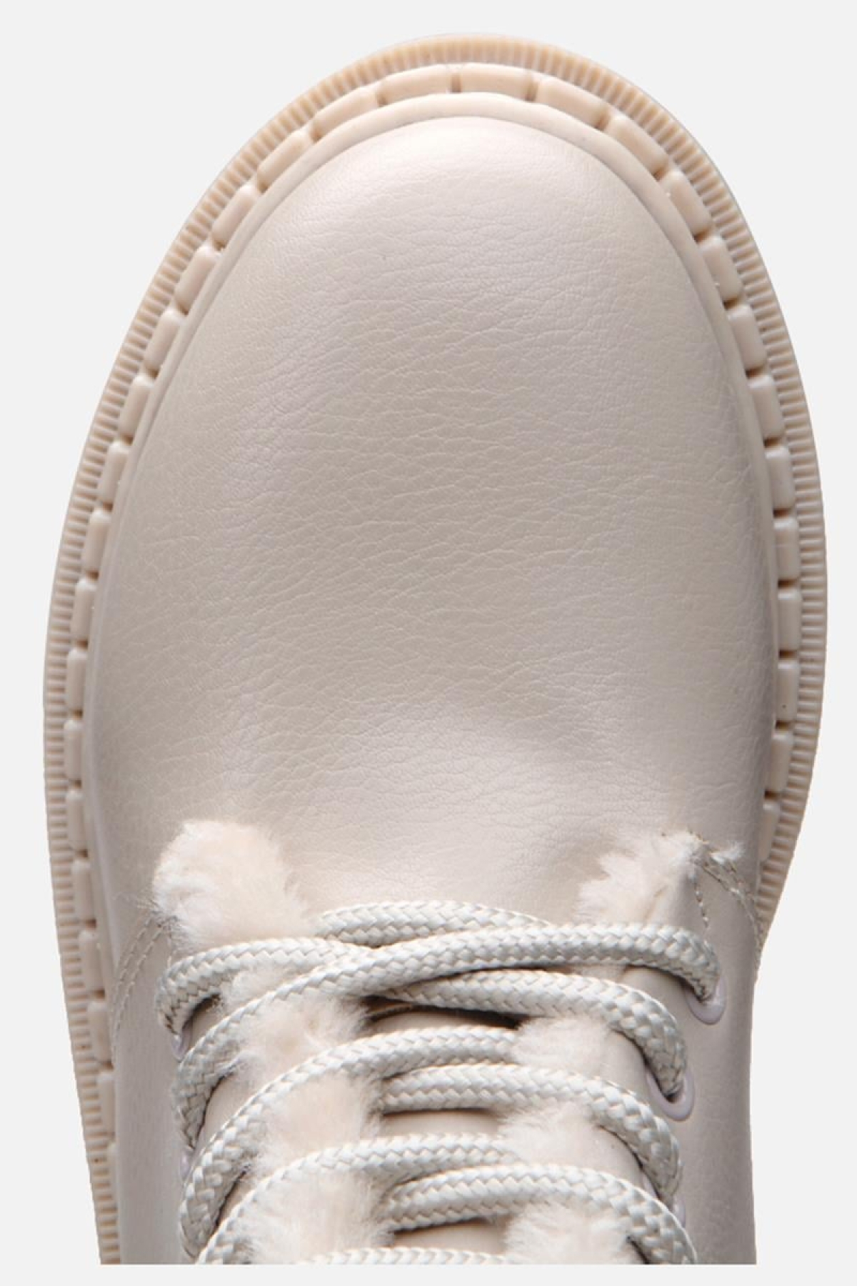 Bej Kadın Düz Bot - Görsel 7