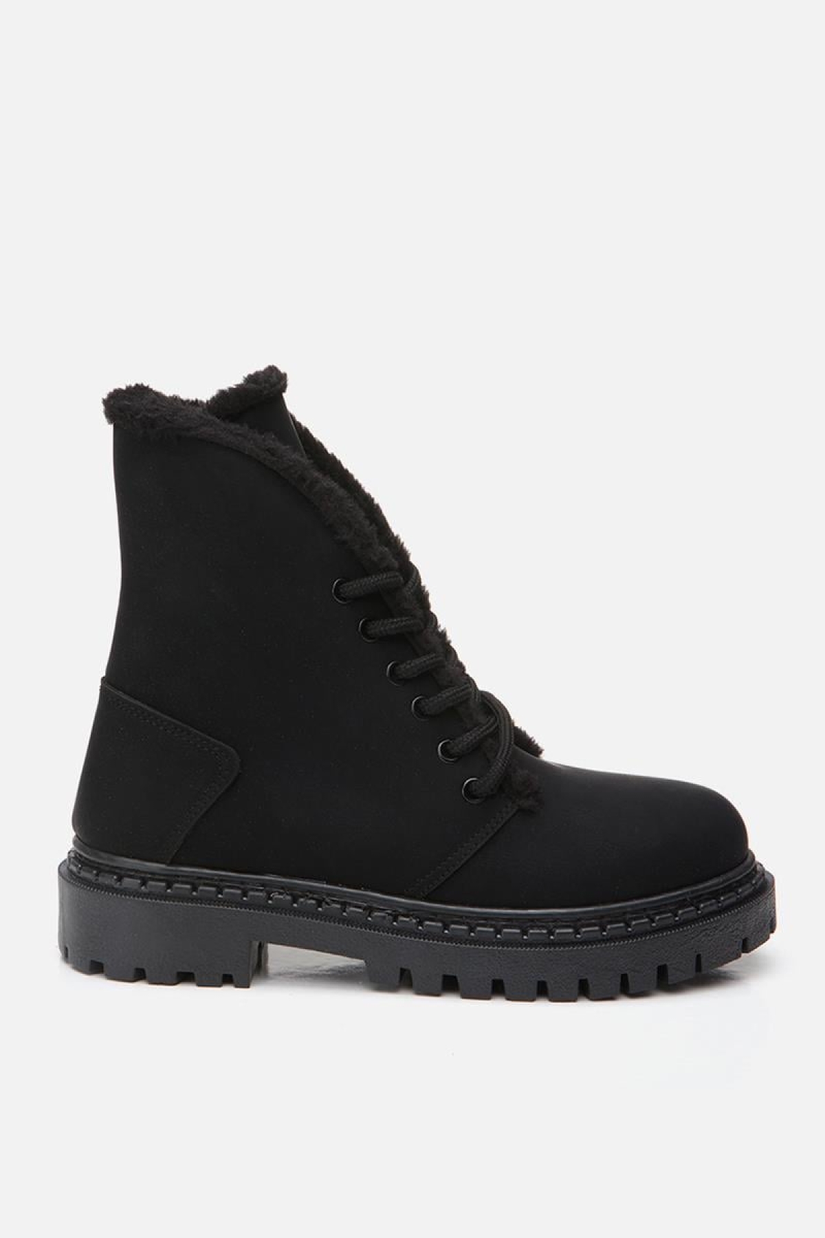 Siyah Kadın Düz Bot - Görsel 2
