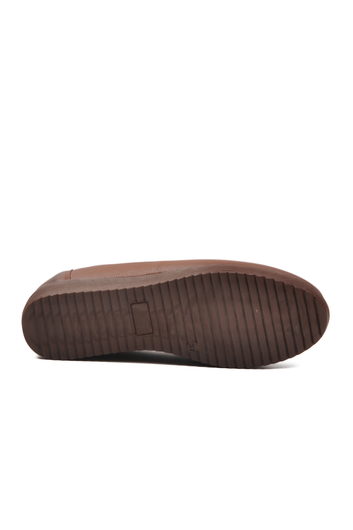 Taba Cilt Hafif Esnek Anatomik Kadın Casual Ayakkabı 293117 Z - Görsel 6