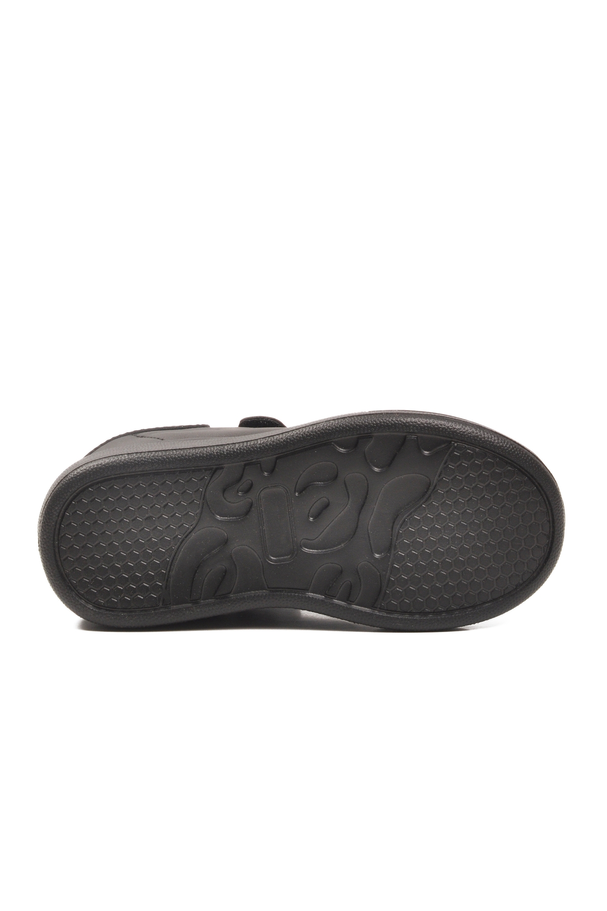 Siyah Cilt Cırtlı Hafif Esnek Unisex Çocuk Spor Ayakkabı 2540-26K P - Görsel 6