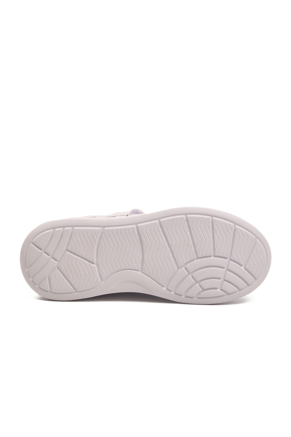 Beyaz Rugan Simli Cırtlı Hafif Kız Çocuk Spor Ayakkabı 2540-26K F - Görsel 6