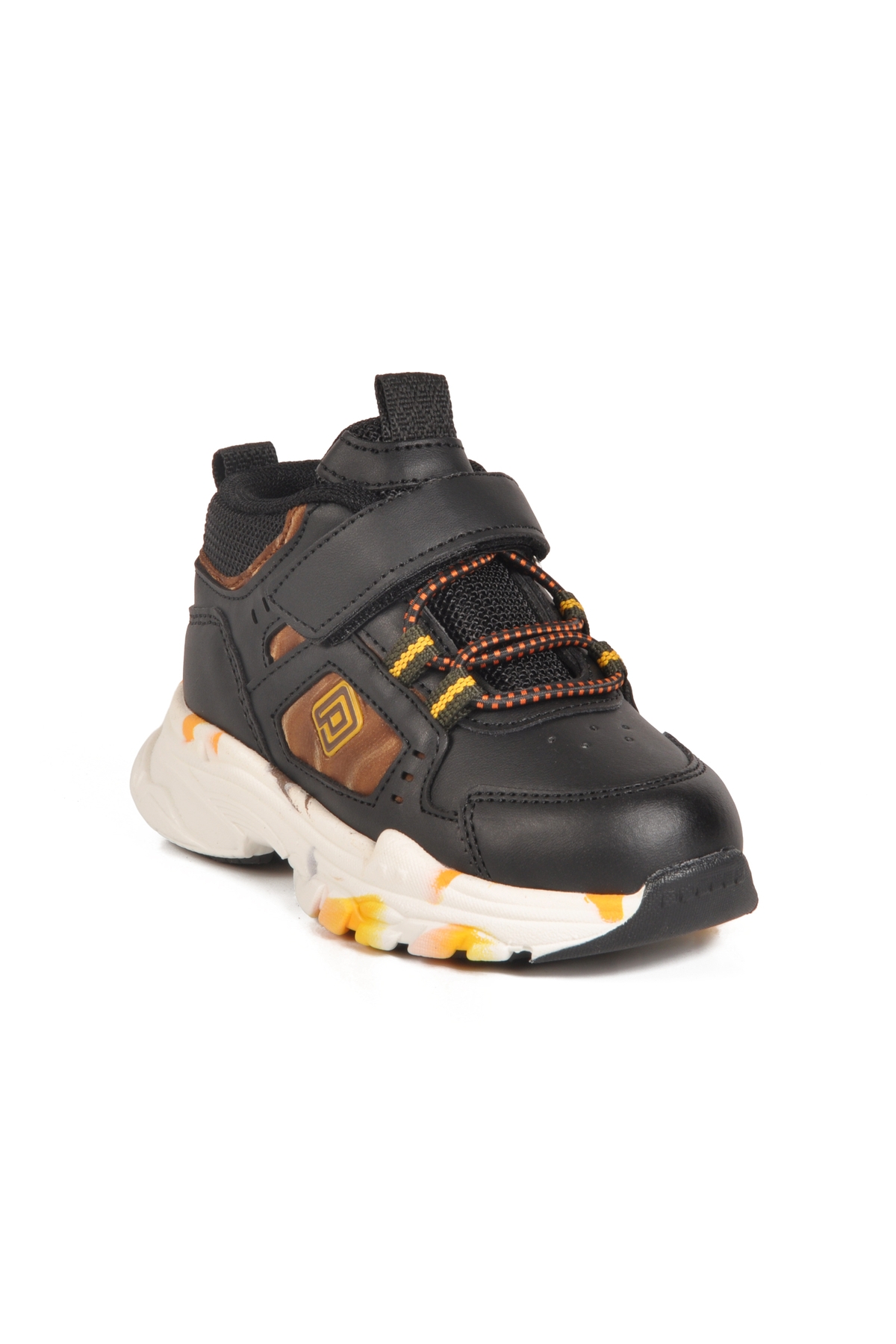 Siyah Cırtlı Erkek Bebek Spor Ayakkabı - Görsel 4