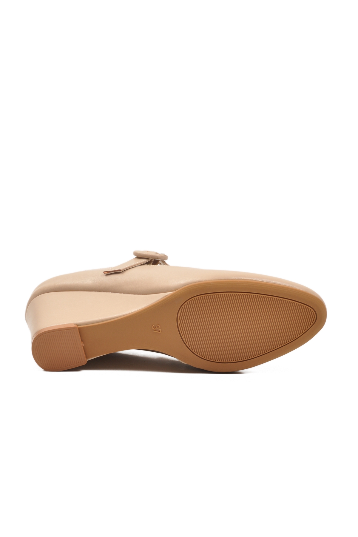 Aspor Bej Kadın Dolgu Topuk Ayakkabı - Görsel 6