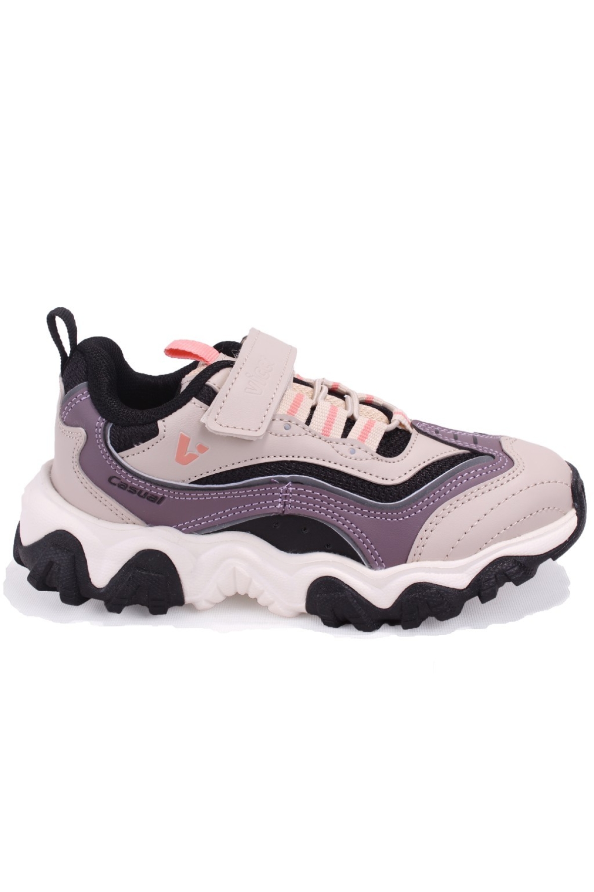 Pote 346F25K244 Bej Ortopedik Günlük Kız Çocuk Spor Ayakkabı - Görsel 3