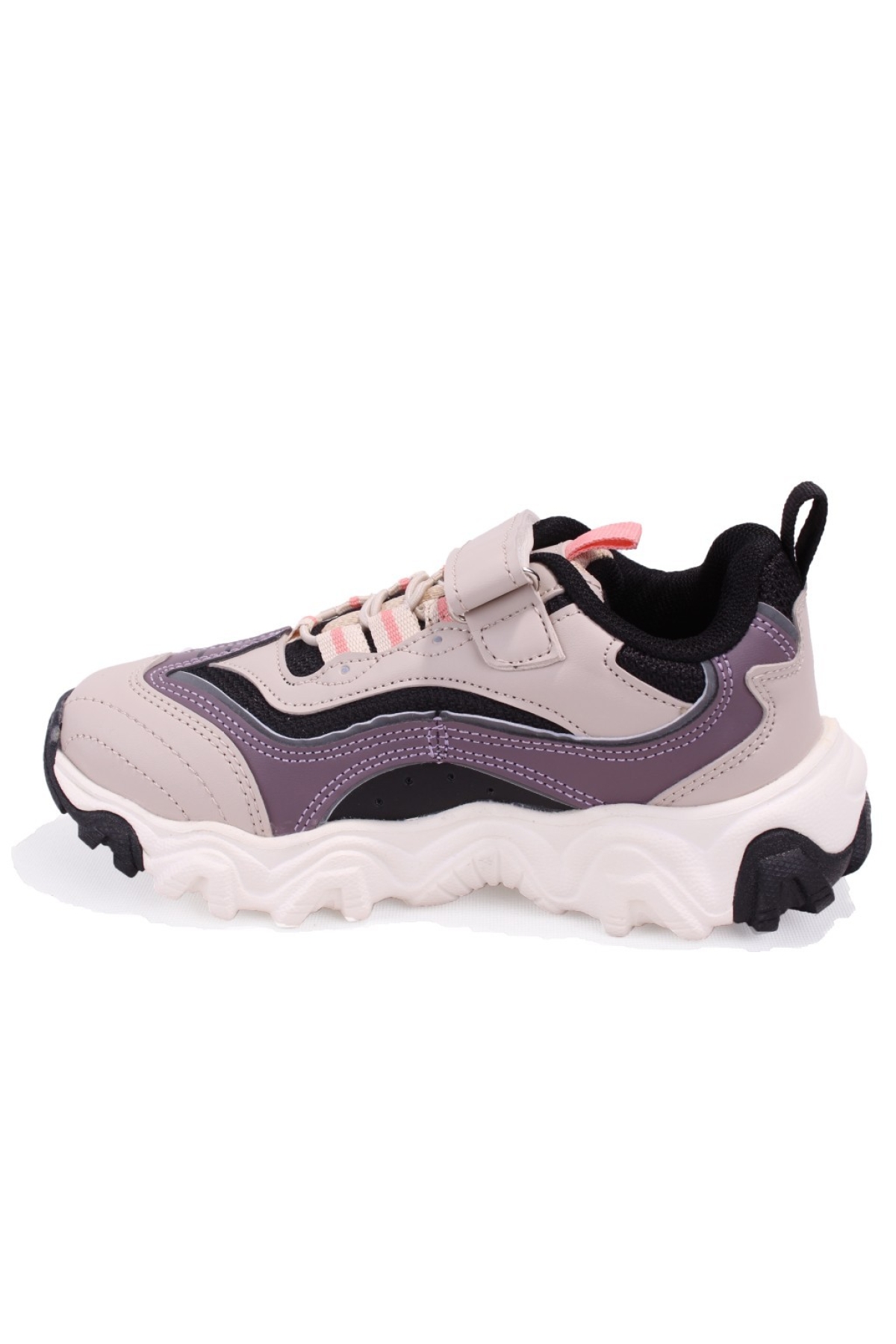 Pote 346F25K244 Bej Ortopedik Günlük Kız Çocuk Spor Ayakkabı - Görsel 4