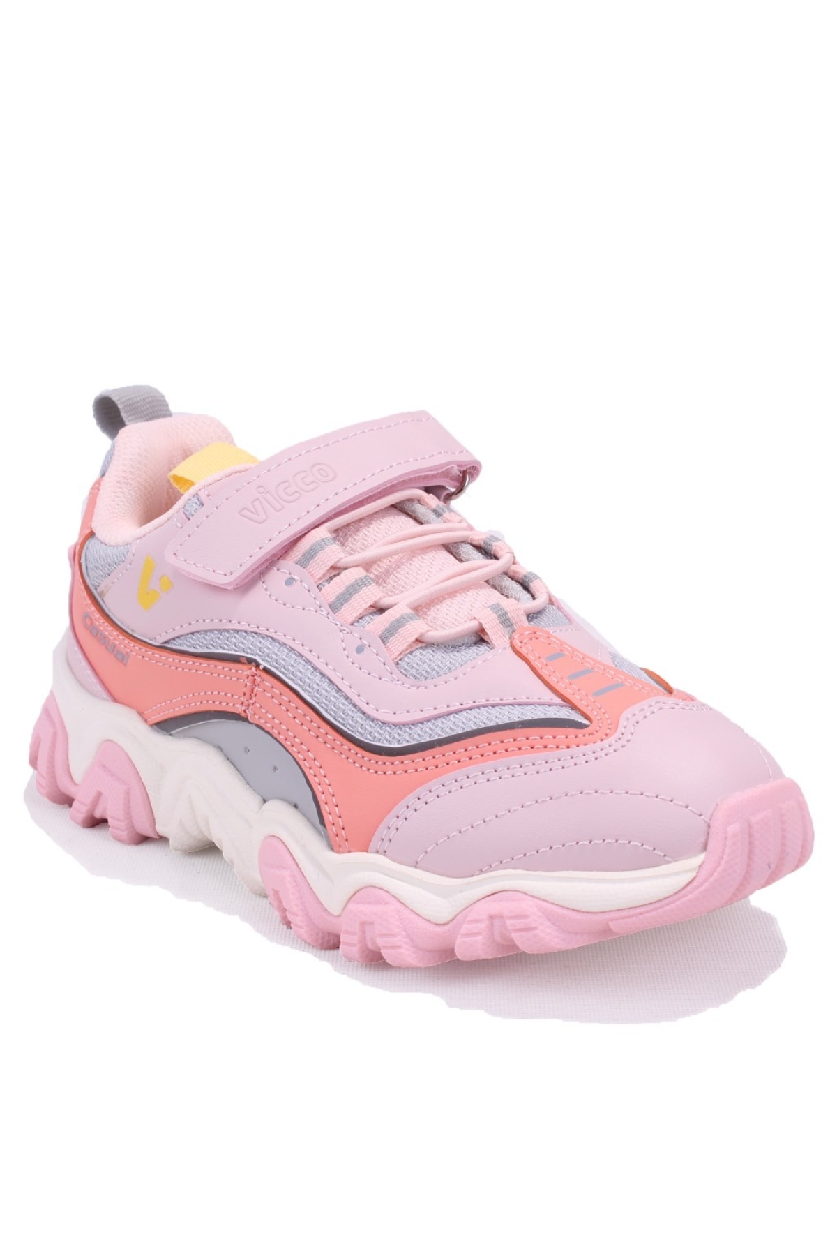 Pote 346F25K244 Pudra Ortopedik Günlük Kız Çocuk Spor Ayakkabı - Görsel 2