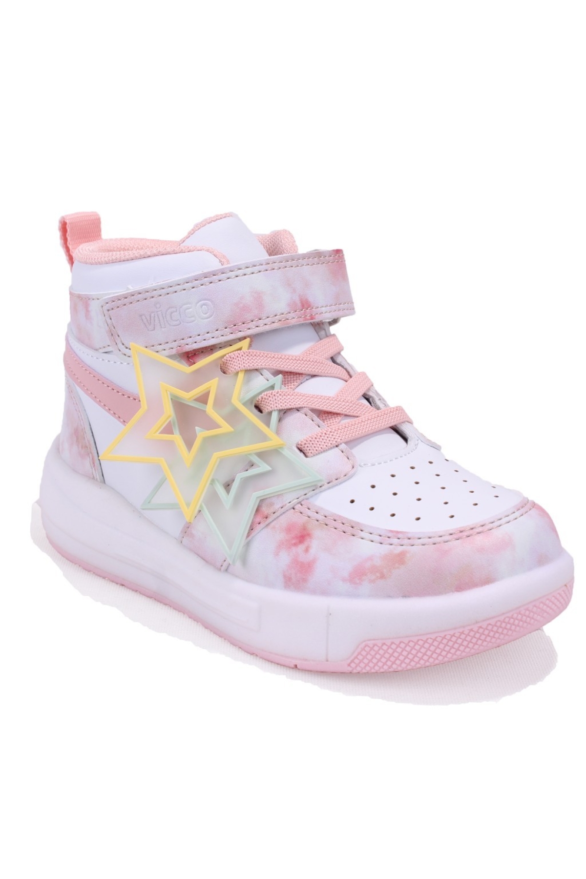 Yenni 946P25K416 Pudra Ortopedik Günlük Işıklı Kız Çocuk Spor Bot - Görsel 2