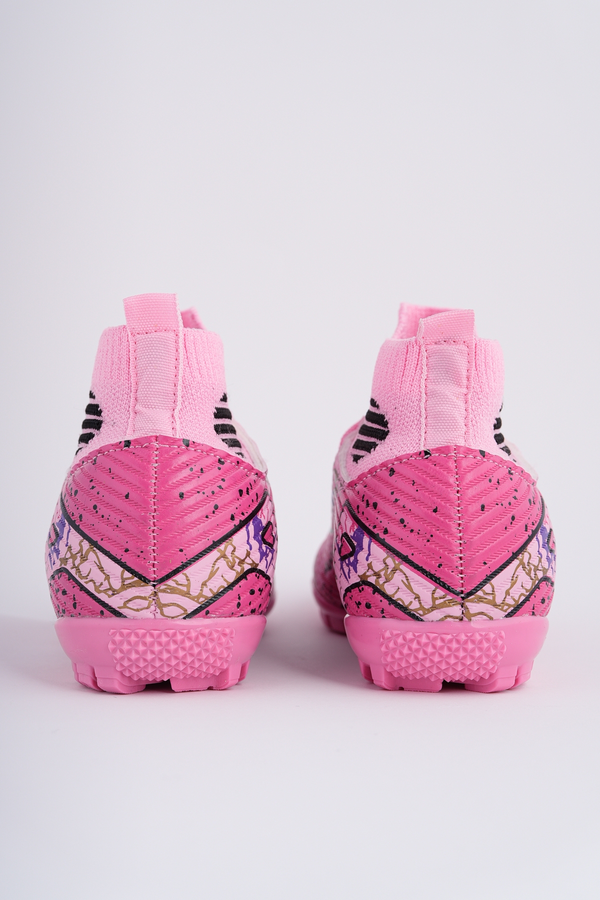 501 HALI SAHA ÇORAPLI BİLEKTEN SARMALI ÇİVİSİZ ERGONOMİK ESNEK FUTBOL HALI SAHA AYAKKABI - Görsel 5