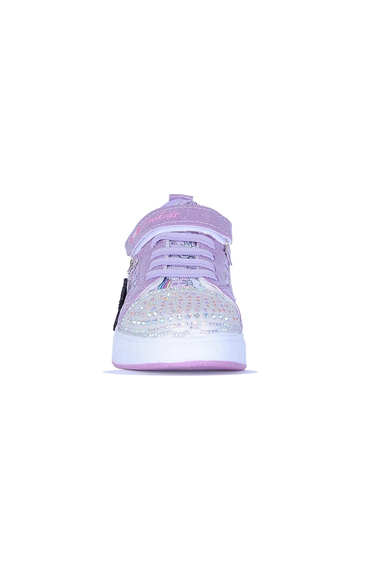 Pr-4004 Bebekli Kız Çocuk Spor Ayakkabı - Görsel 4