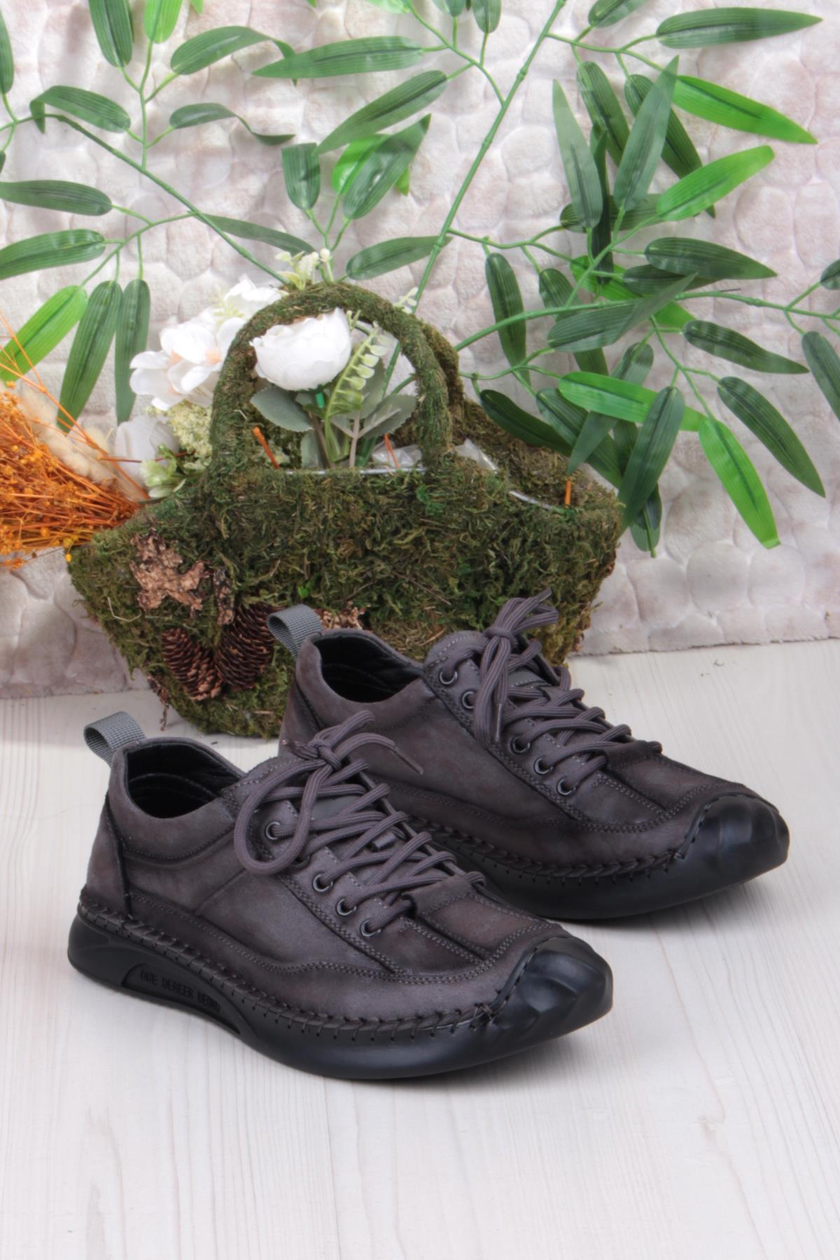 Healer Rahat Esnek Yanlardan Tabana Dikişli Erkek Ayakkabı - Görsel 2