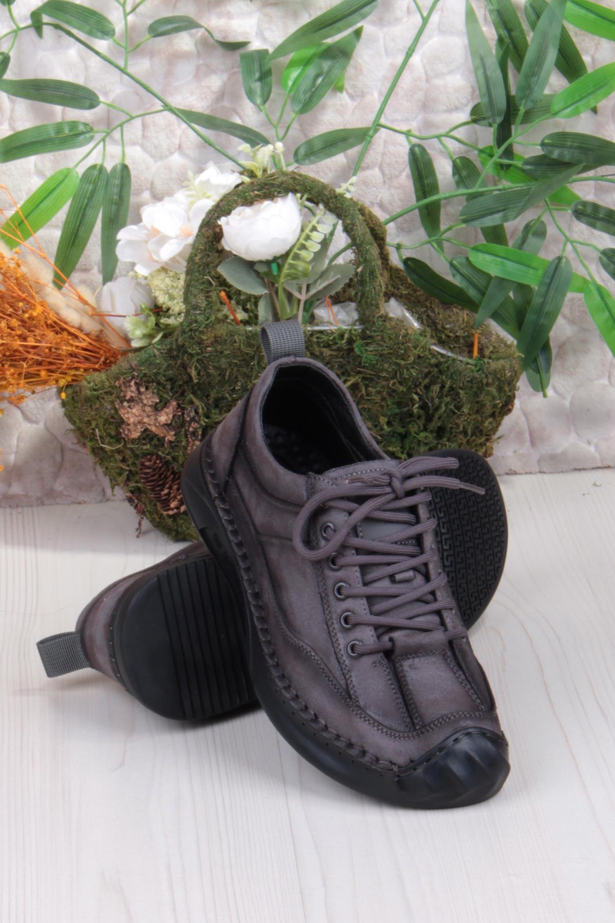 Healer Rahat Esnek Yanlardan Tabana Dikişli Erkek Ayakkabı - Görsel 6