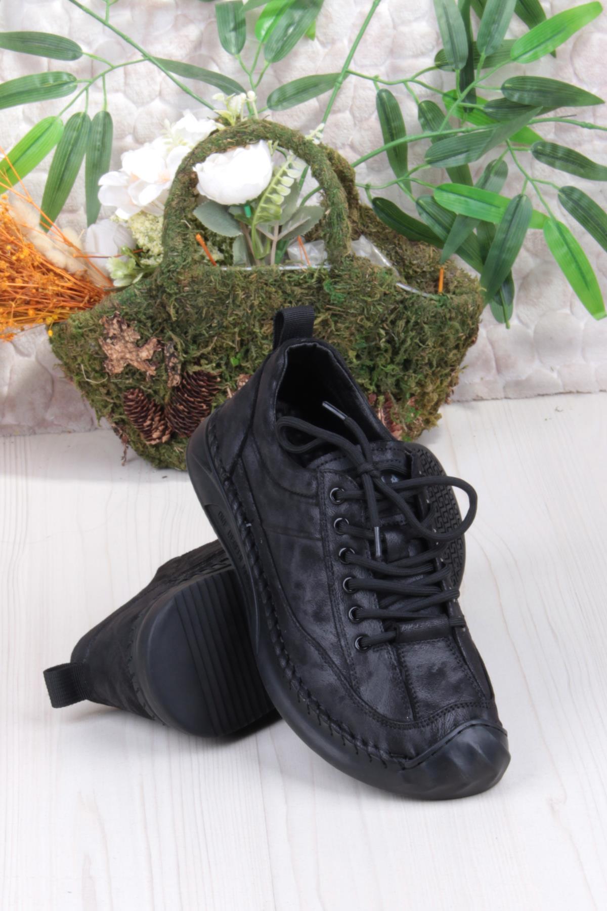 Healer Rahat Esnek Yanlardan Tabana Dikişli Erkek Ayakkabı - Görsel 5