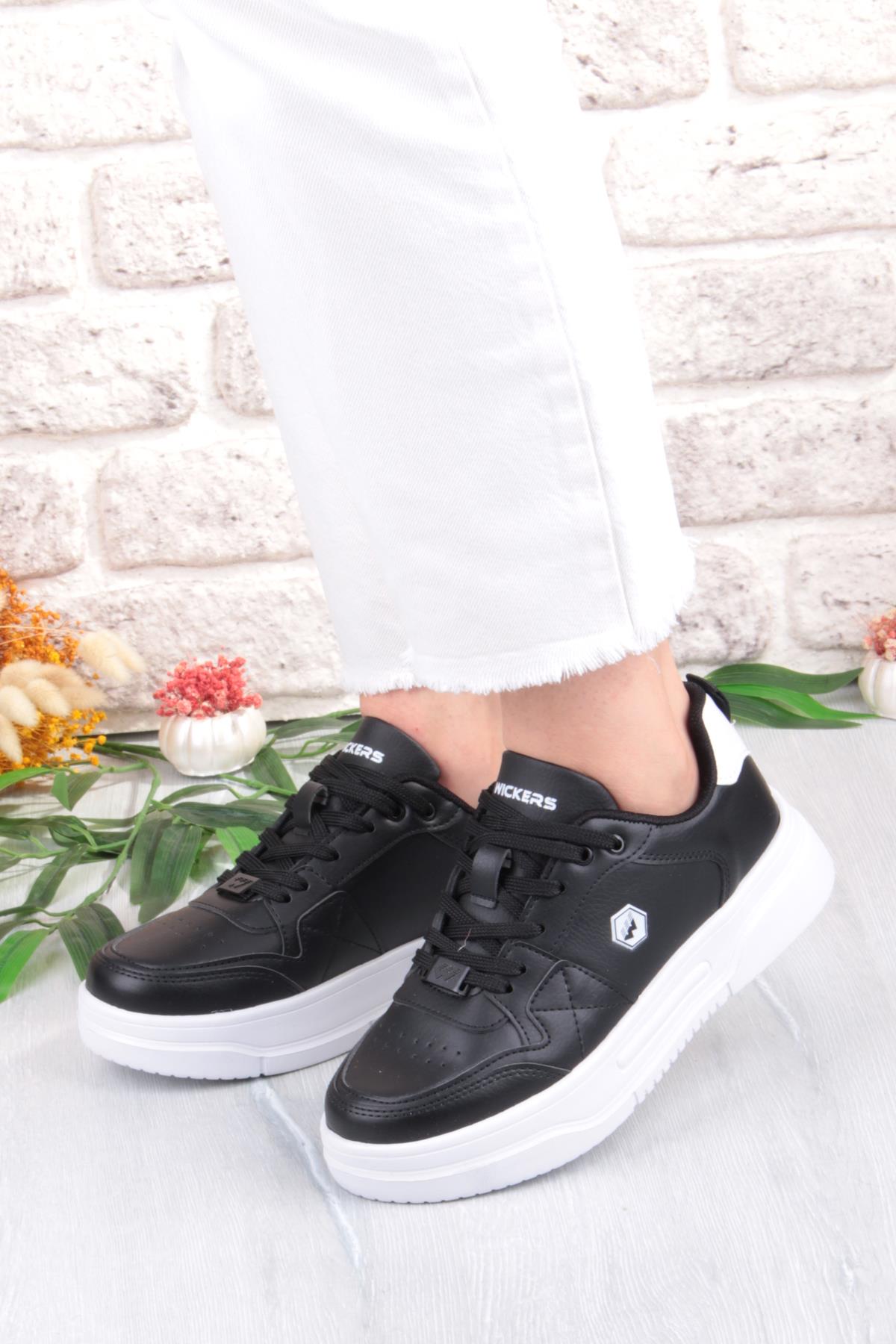 2933 Wks Rahat Hafif Kalın Taban Kadın Spor Ayakkabı - Görsel 3