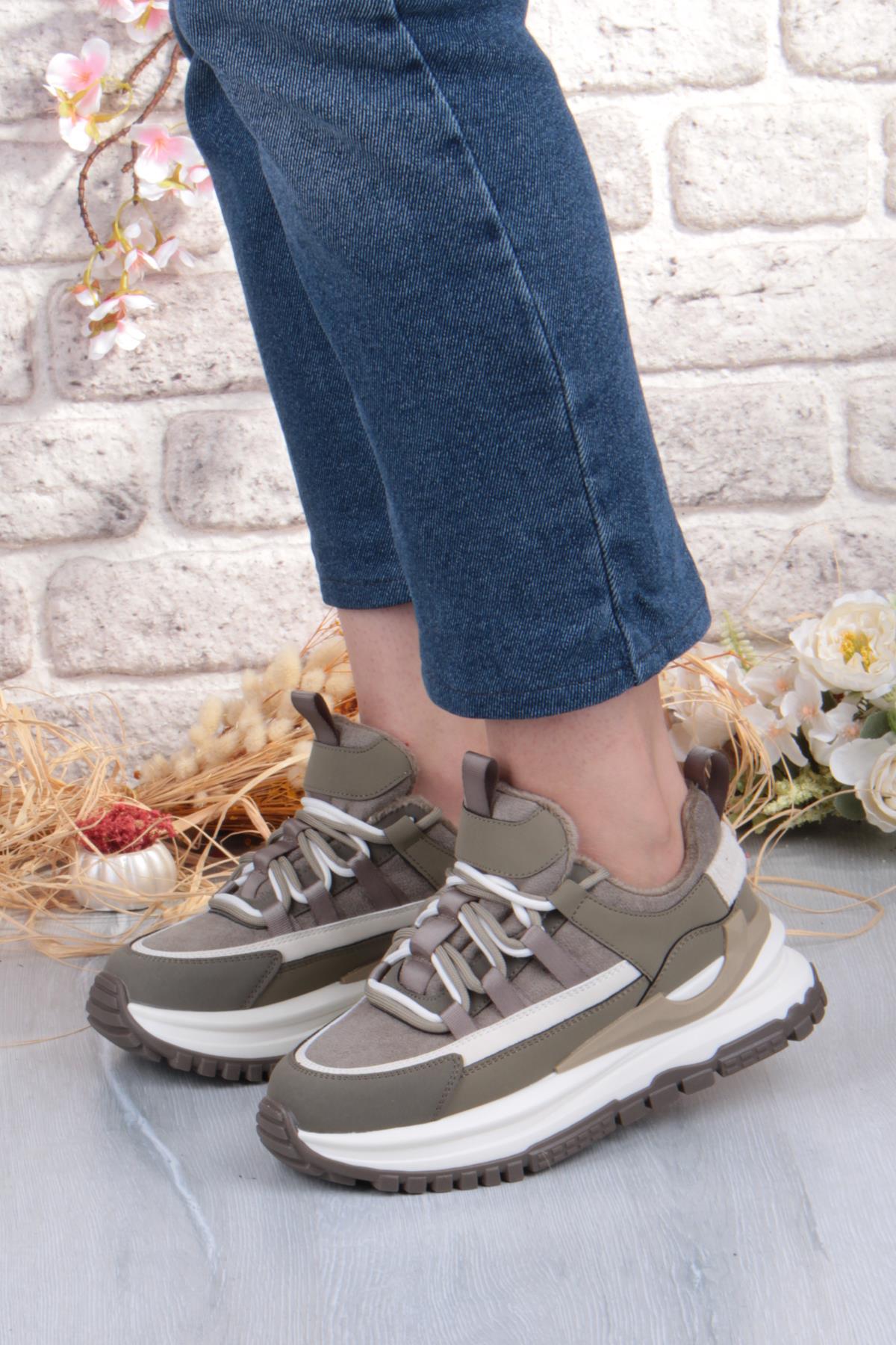 Mask Rahat Hafif Kalın Taban Kadın Sneaker Ayakkabı - Görsel 3