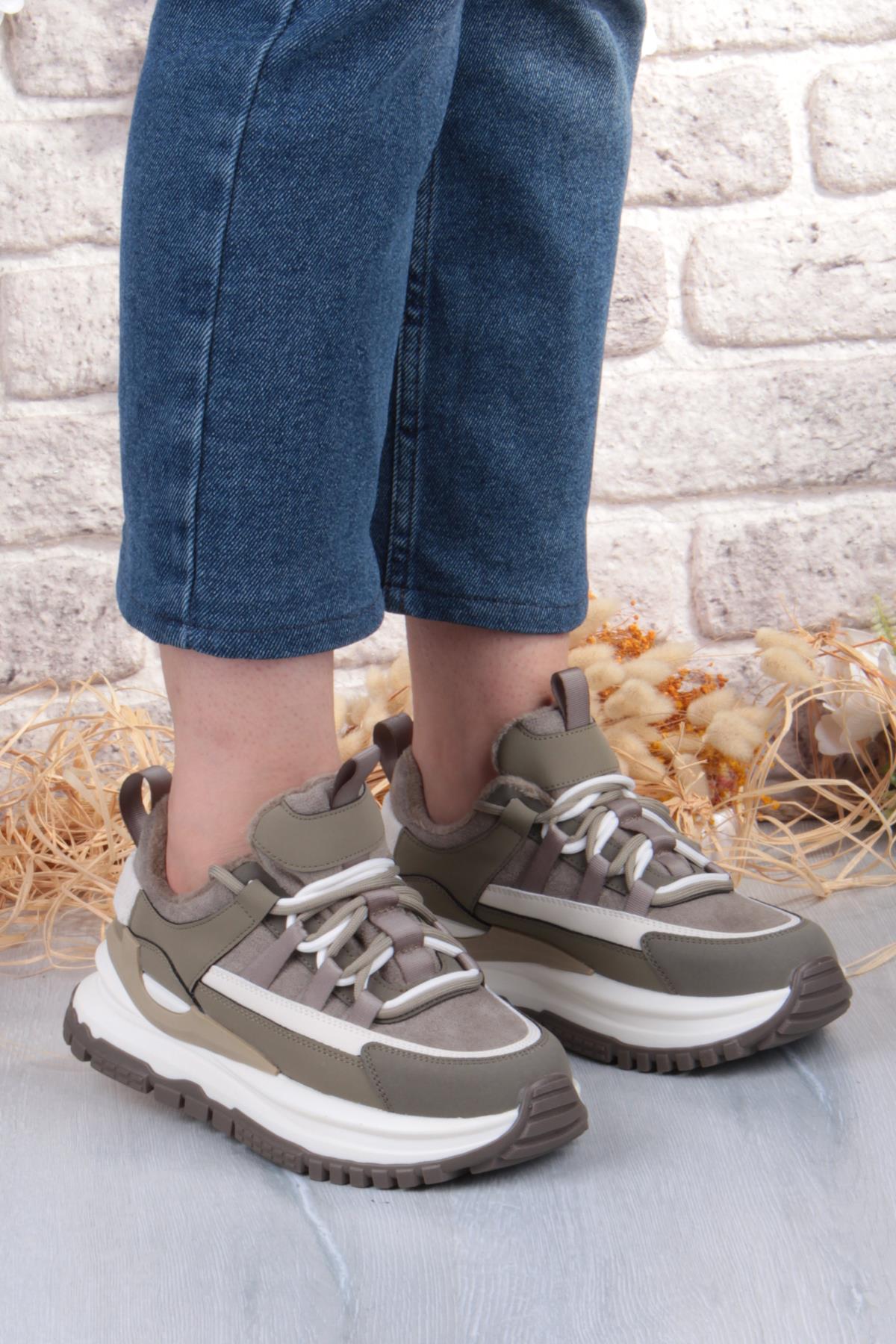 Mask Rahat Hafif Kalın Taban Kadın Sneaker Ayakkabı - Görsel 4