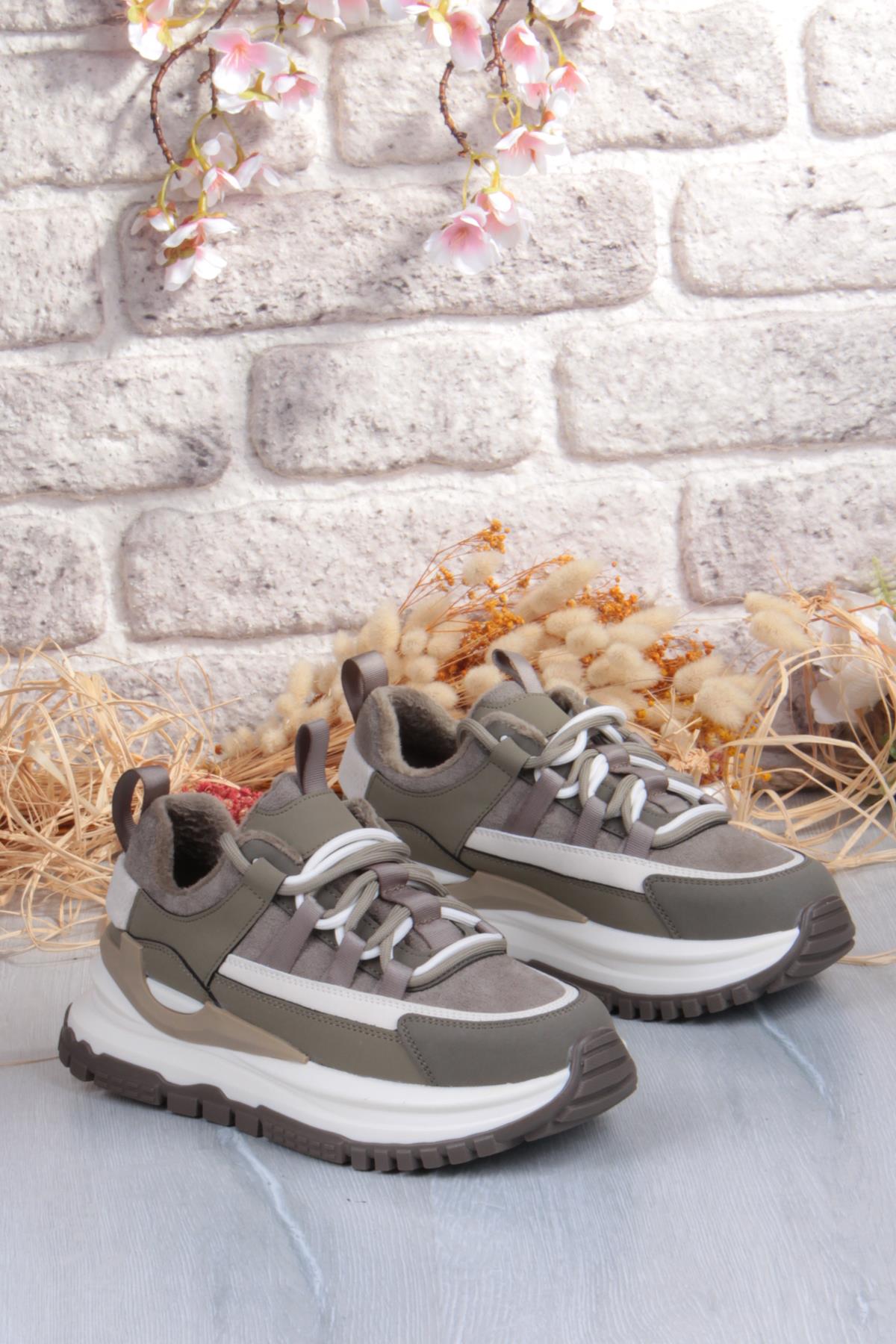 Mask Rahat Hafif Kalın Taban Kadın Sneaker Ayakkabı - Görsel 6