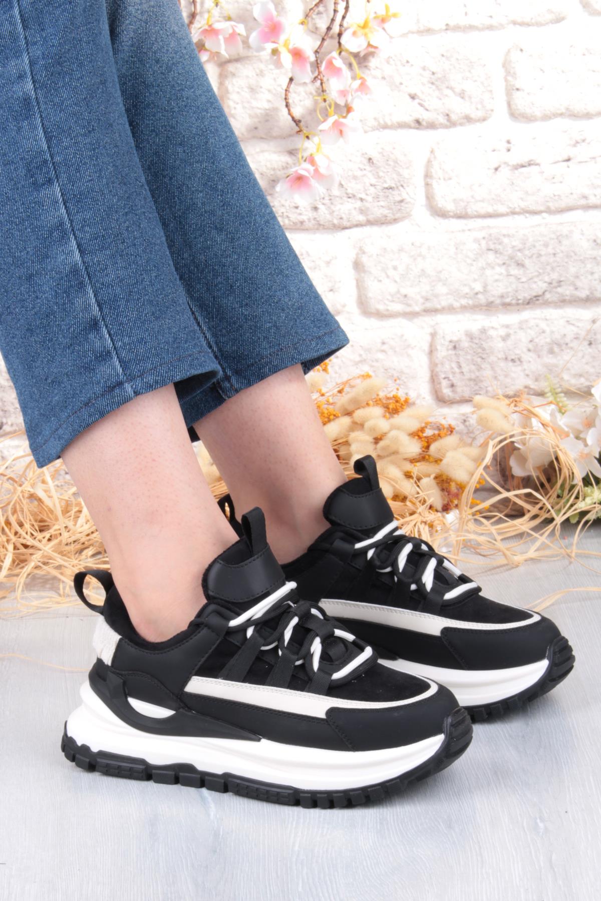 Mask Rahat Hafif Kalın Taban Kadın Sneaker Ayakkabı - Görsel 2